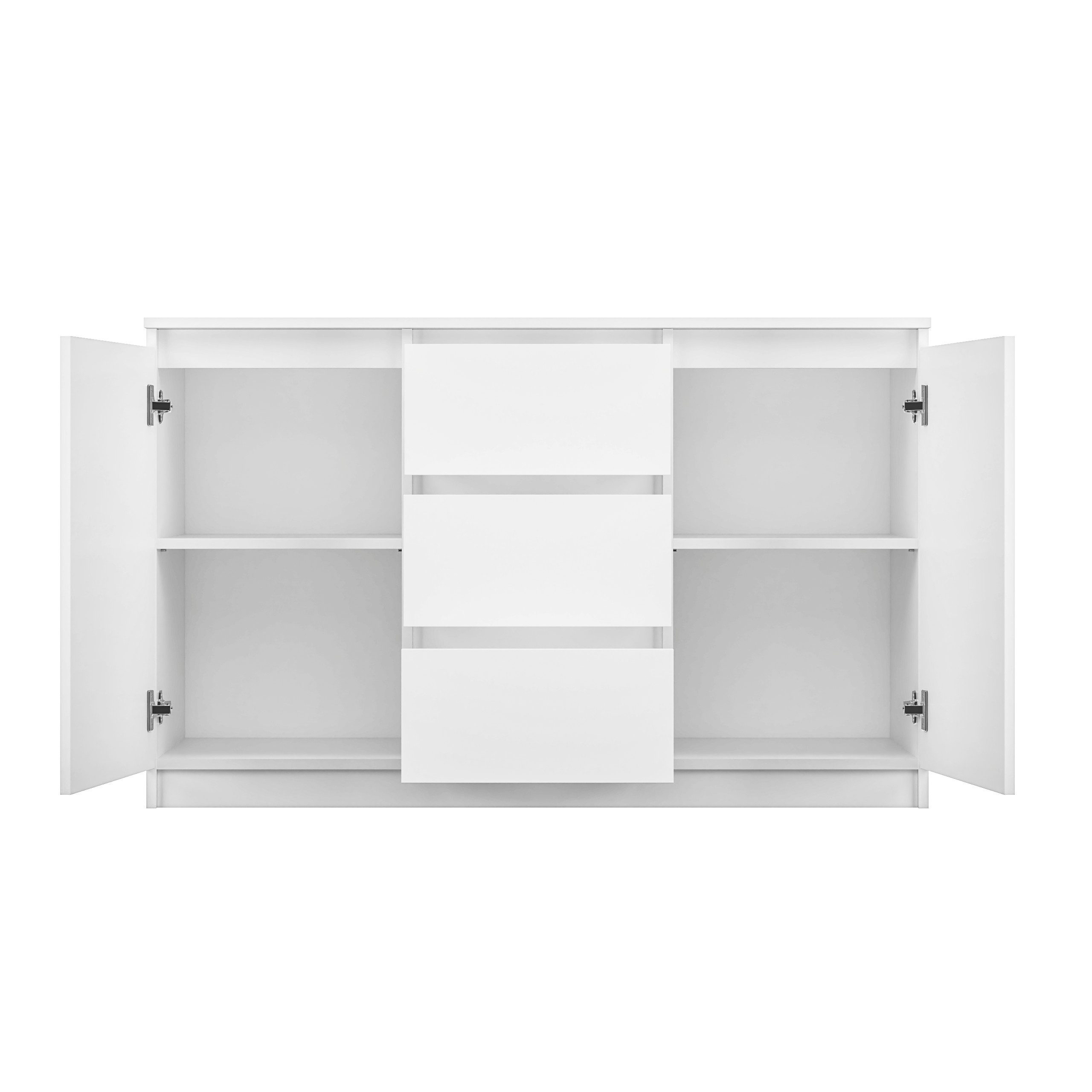 Raumhirsch Furniture Kommode Sideboard 200 cm breit (Maße 40 x 200 x 75 cm, 6 Schubladen, 3 Schranktüren)