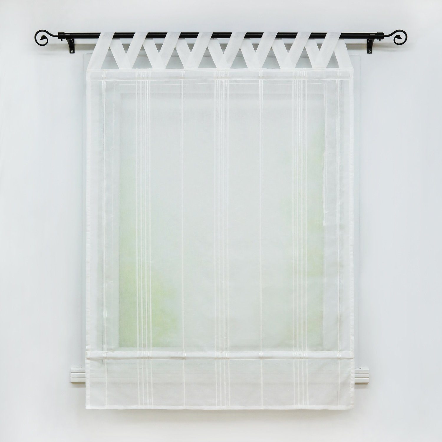 Delien Raffrollo Eleganz Thea, mit Schlaufen, Uni Schal mit V Schlaufen, fe günstig online kaufen