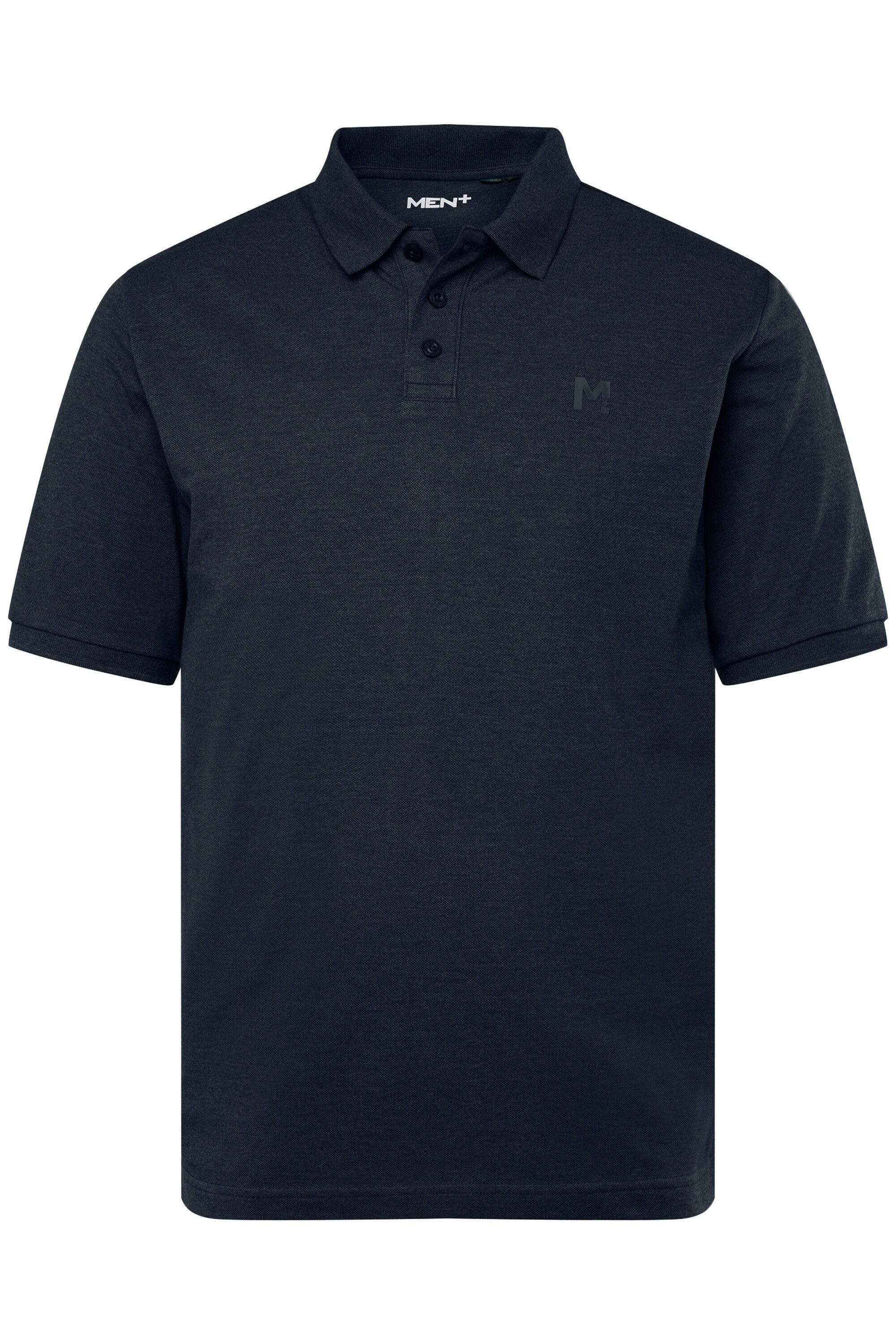 Men Plus Poloshirt Men+ Poloshirt Basic Piqué Halbarm bis 8 XL günstig online kaufen