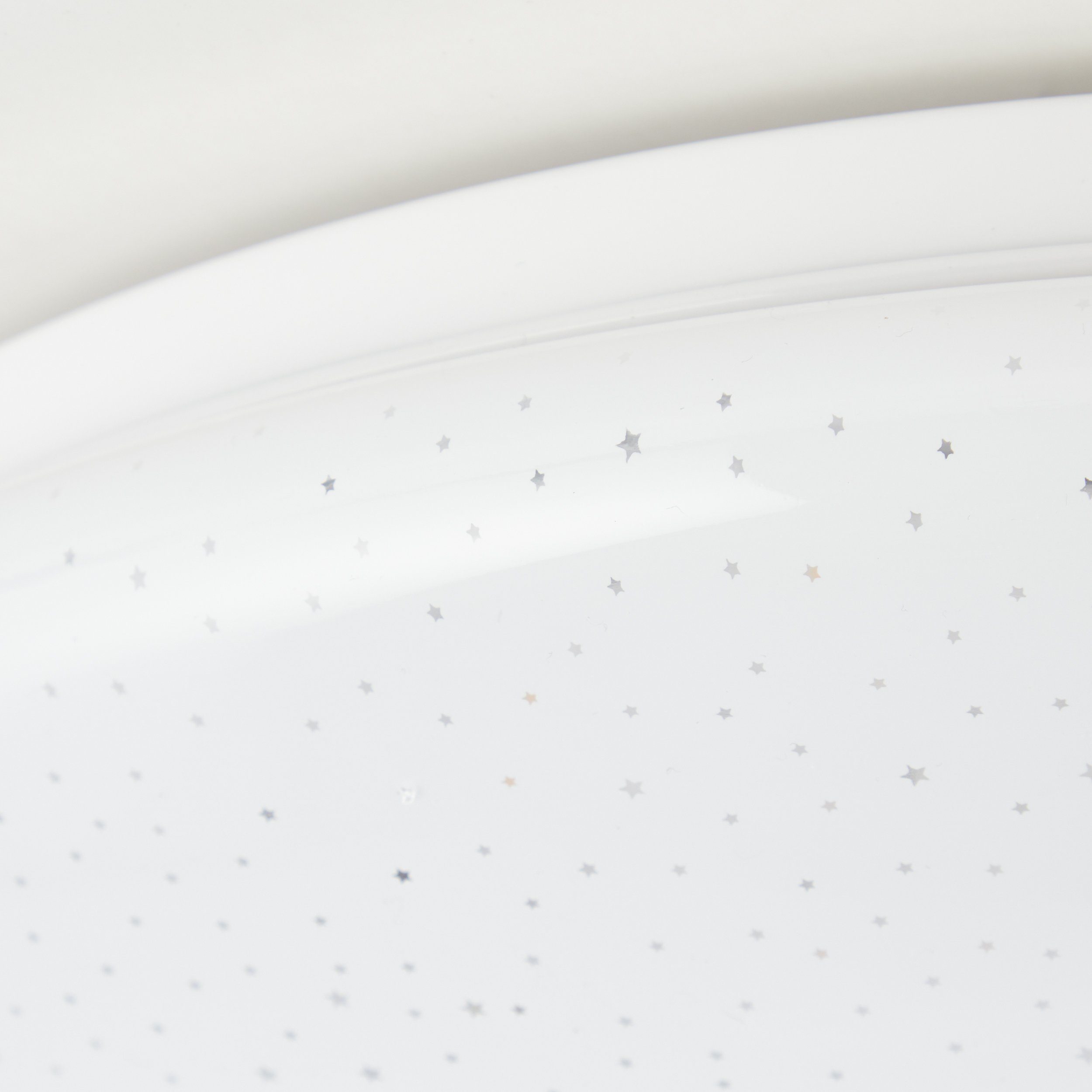 cm, Lightbox Wand- 2000 kaltweiß, lm Deckenleuchte, & LED LED Höhe, cm 12 Deckenlampe, integriert, Ø Sternenglanz, 38 fest Sternenglanz, LED