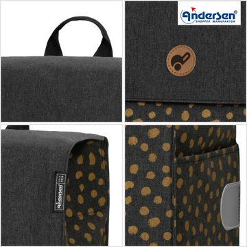Andersen Einkaufsshopper Scala Shopper Plus mit Tasche Fita in Schwarz oder Blau