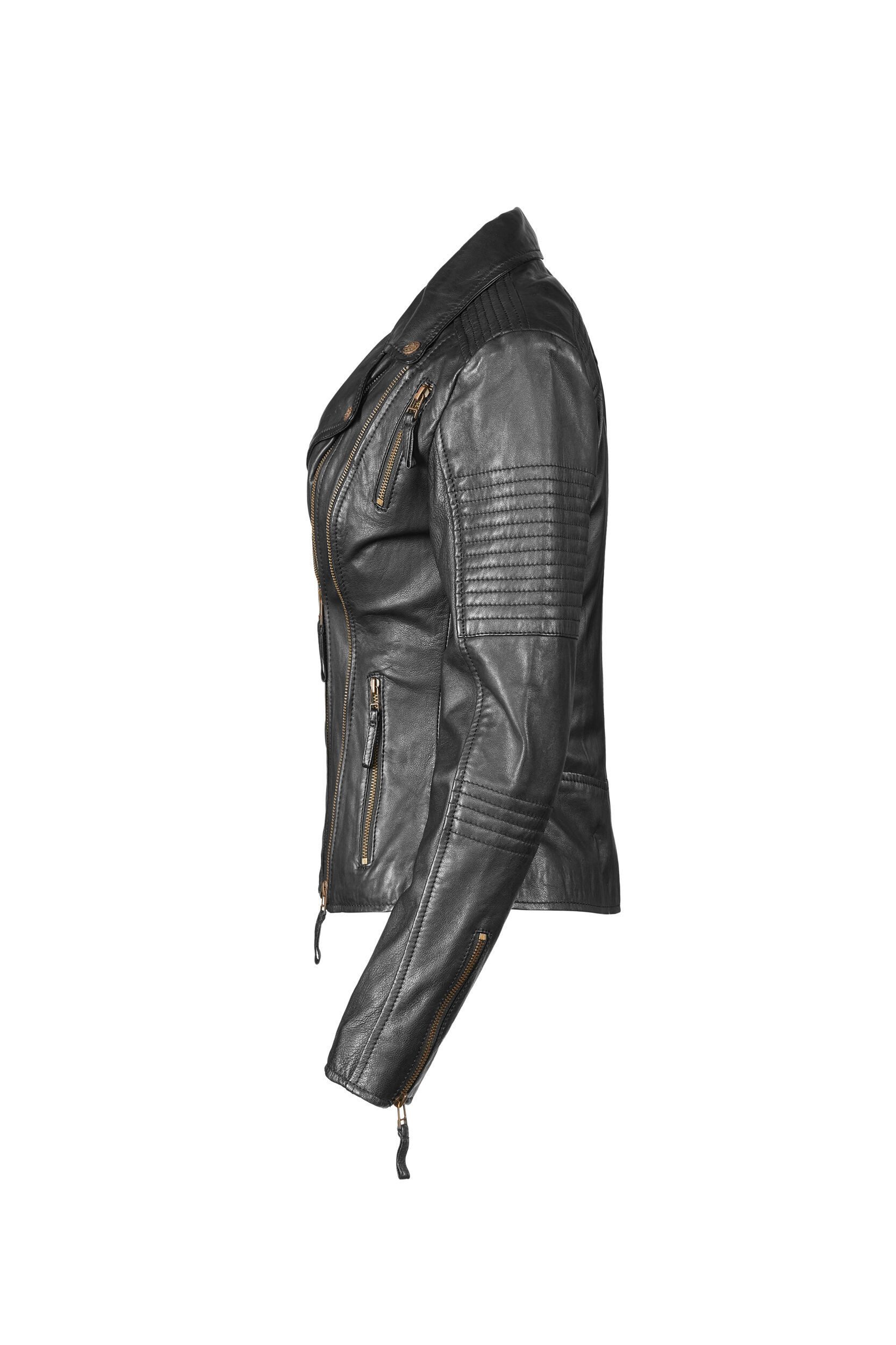 Apple of Eden Lederjacke AOE-114 (1-St) aus weichem Leder