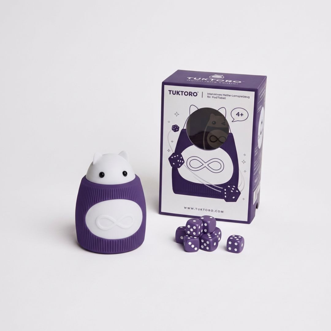 Tuktoro Lernspielzeug TukToro Starterset mit App – Mathe & Logik Lernspiel für Kinder