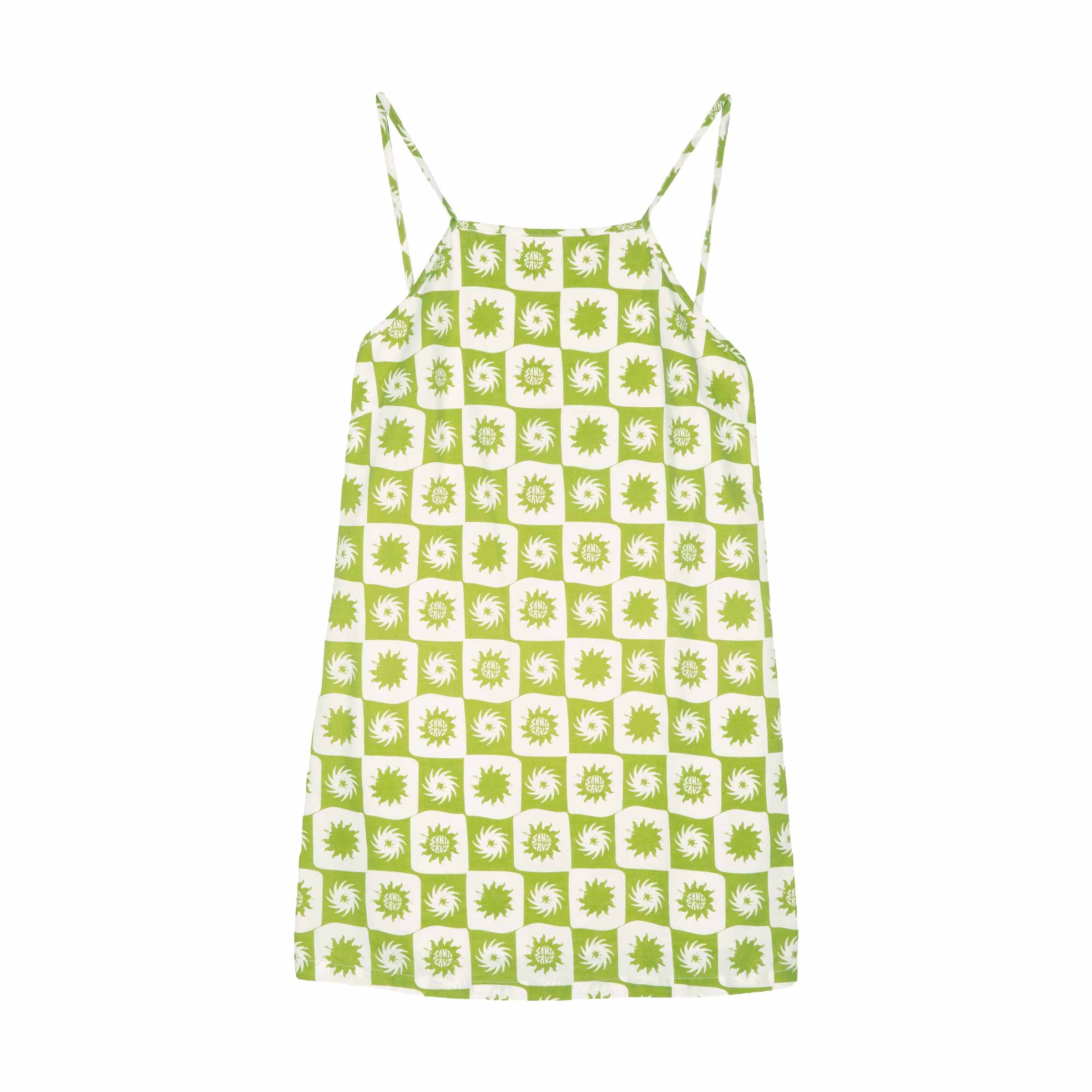 Santa Cruz Sommerkleid SUN DAZE MINI DRESS aus Baumwolle, für Sportmode, sportlicher Stil, leichtes Material