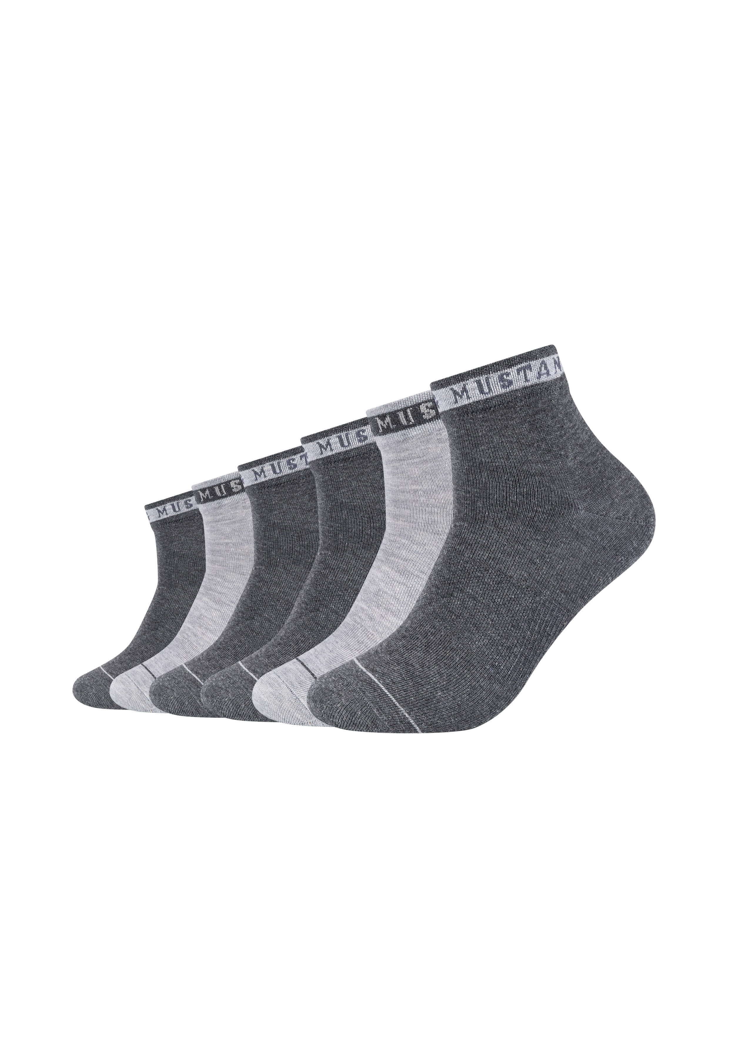 MUSTANG Socken casual (6-Paar) mit hohem Baumwollanteil günstig online kaufen