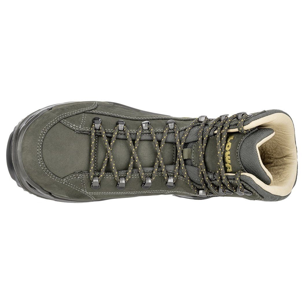 Lowa Renegade EVO LL Mid (All-Terrain, Nubukleder) olivegrün/senf Herren Wanderschuh