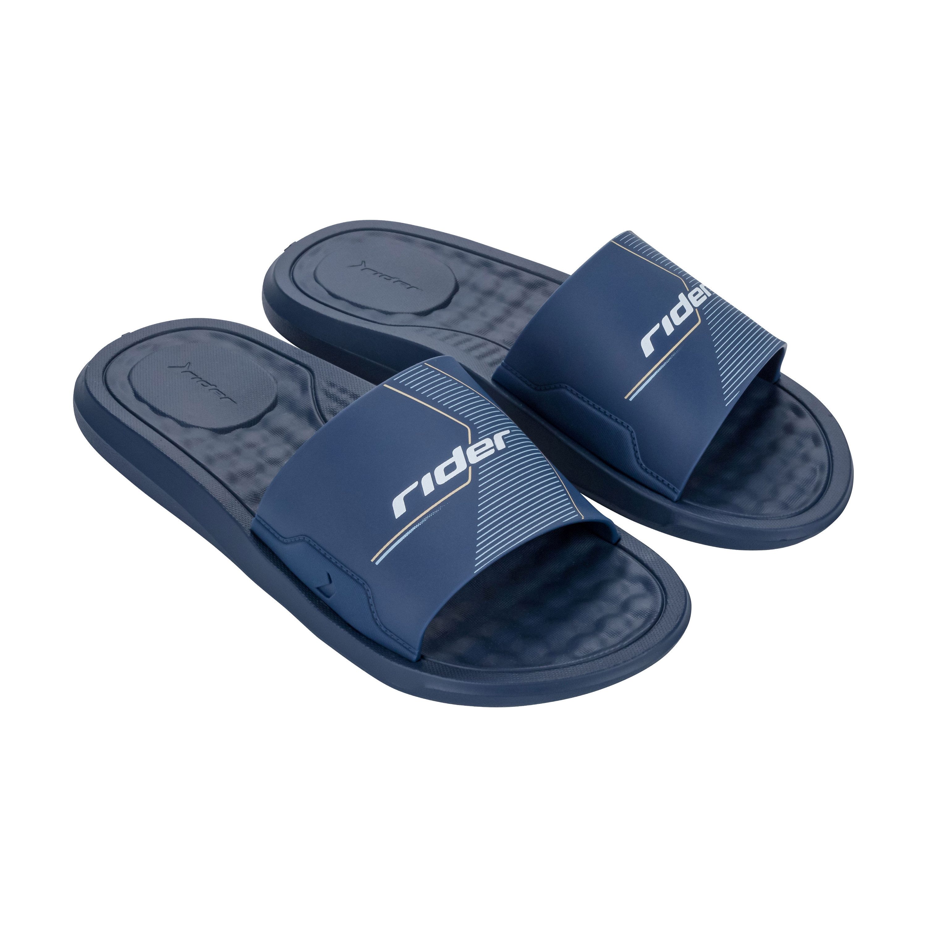 Rider RIDER STEP SLIDE AD - Slides Badepantolette Bade-Slides mit rutschfester Sohle - wasserfest - sportliches Design