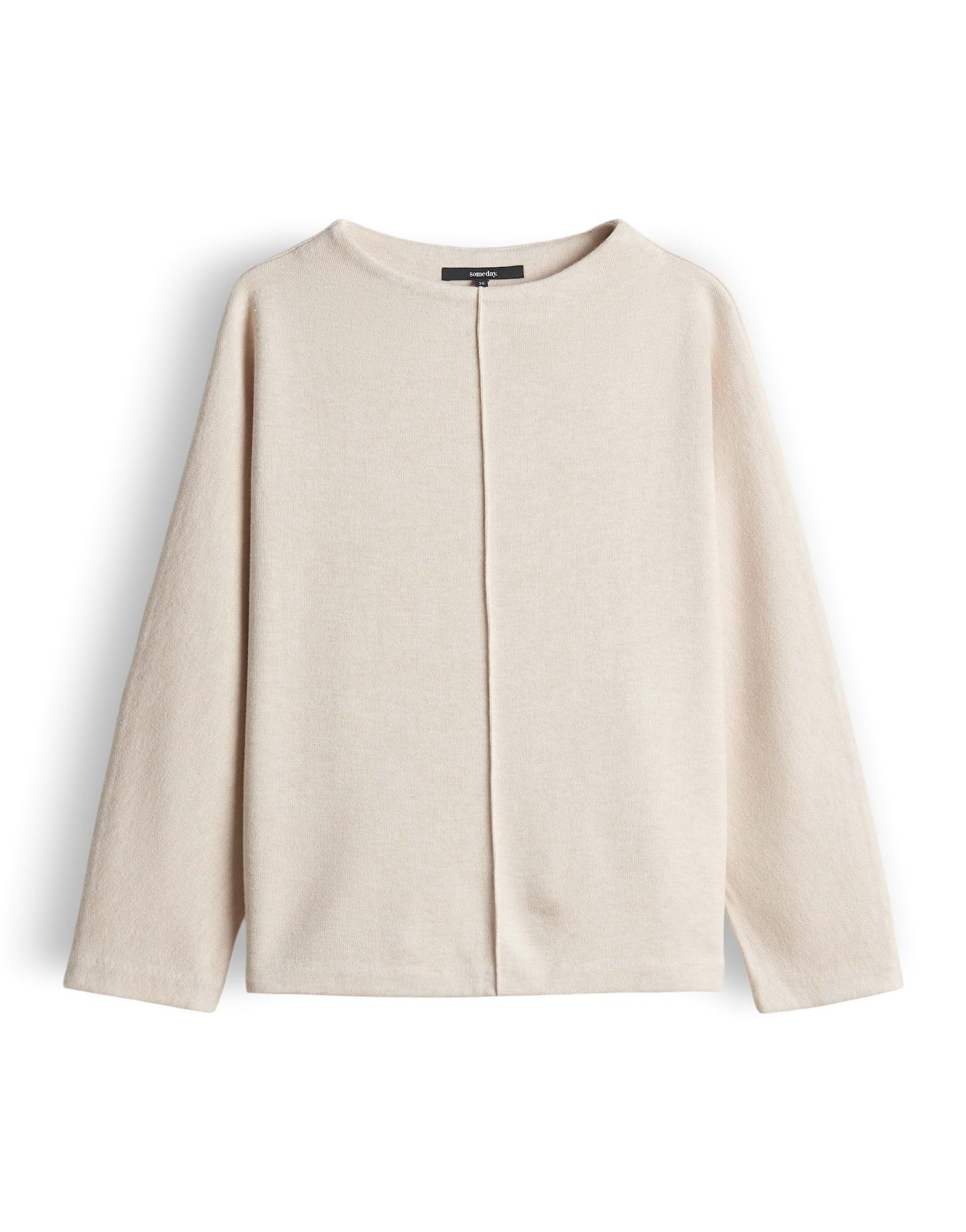 someday Sweatshirt URIEKE Regular im Viskosemix lockere Passform, gerader S günstig online kaufen