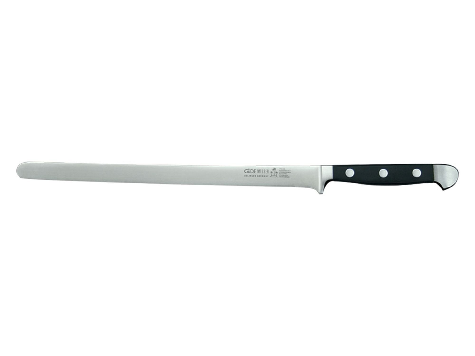 Güde Messer Solingen Kochmesser Güde Alpha Lachsmesser, 26 cm 1791/26