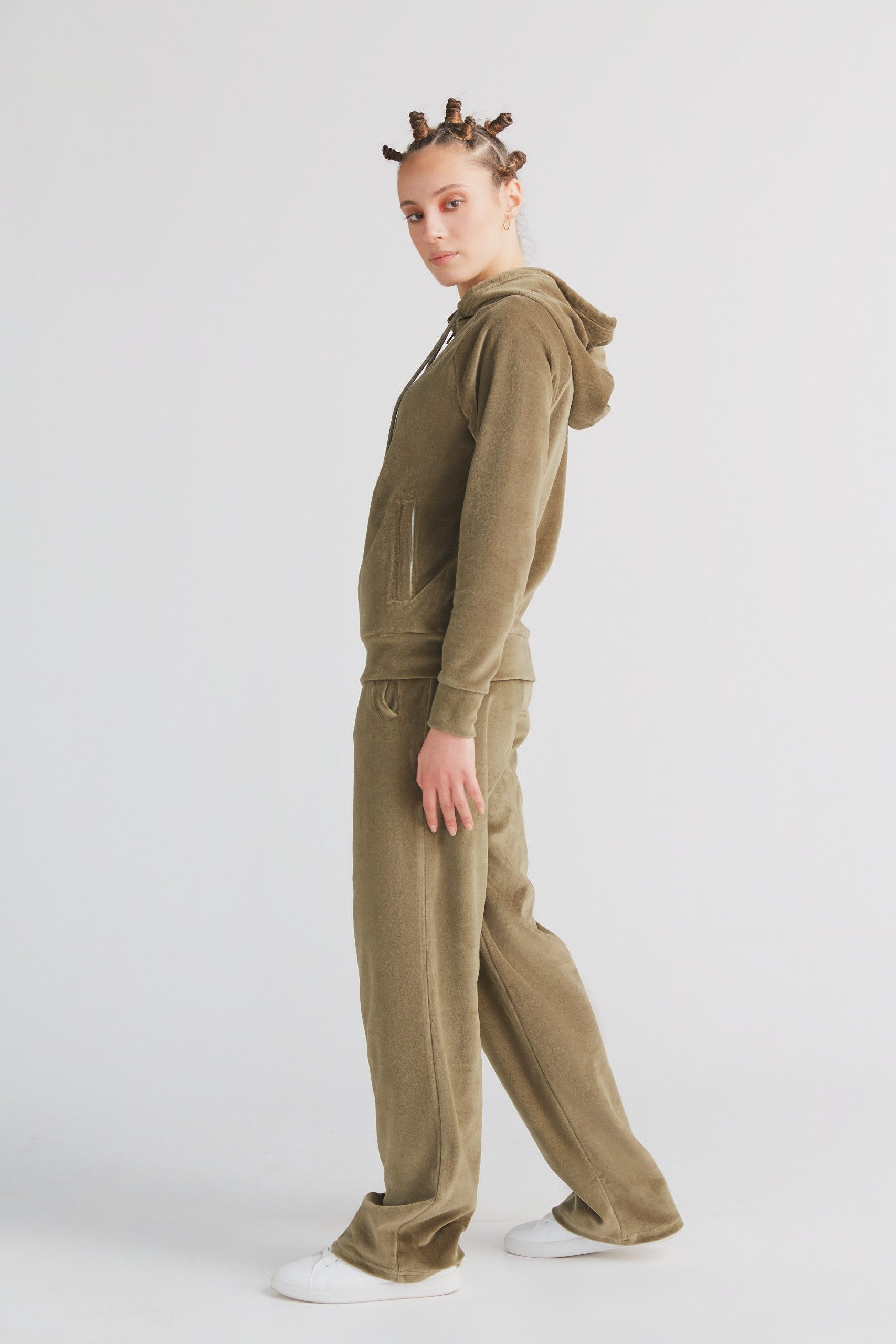 Leela COTTON Hoodie Nickykapuzenjacke – Bild 2 von 3
