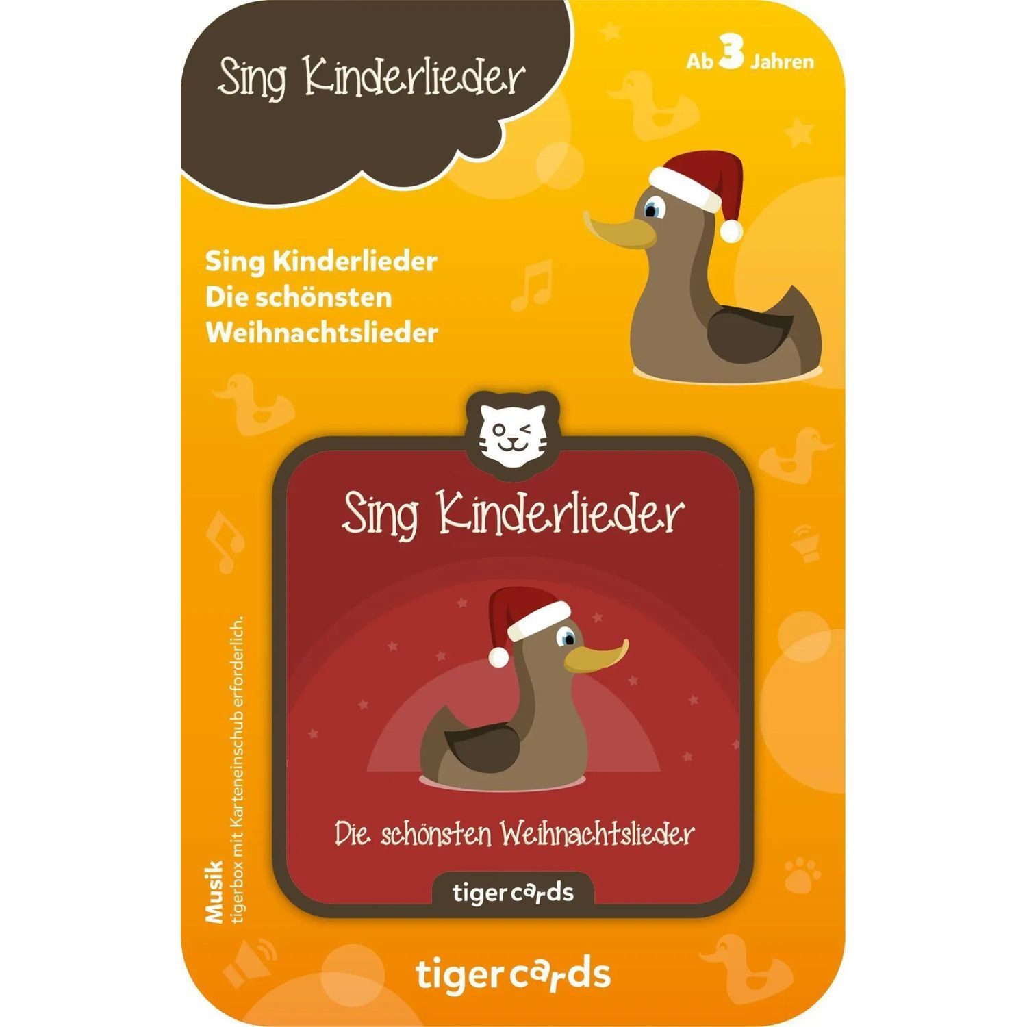 Tiger Media Deutschland GmbH Hörspiel tigercard - Sing Kinderlieder - Die schönsten Weihnachtslieder