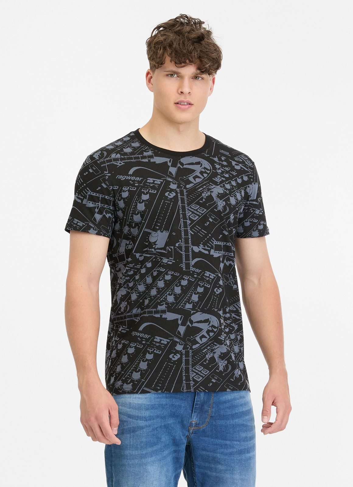 Ragwear T-Shirt – komfortables Kurzarmshirt mit Rundhalsausschnitt