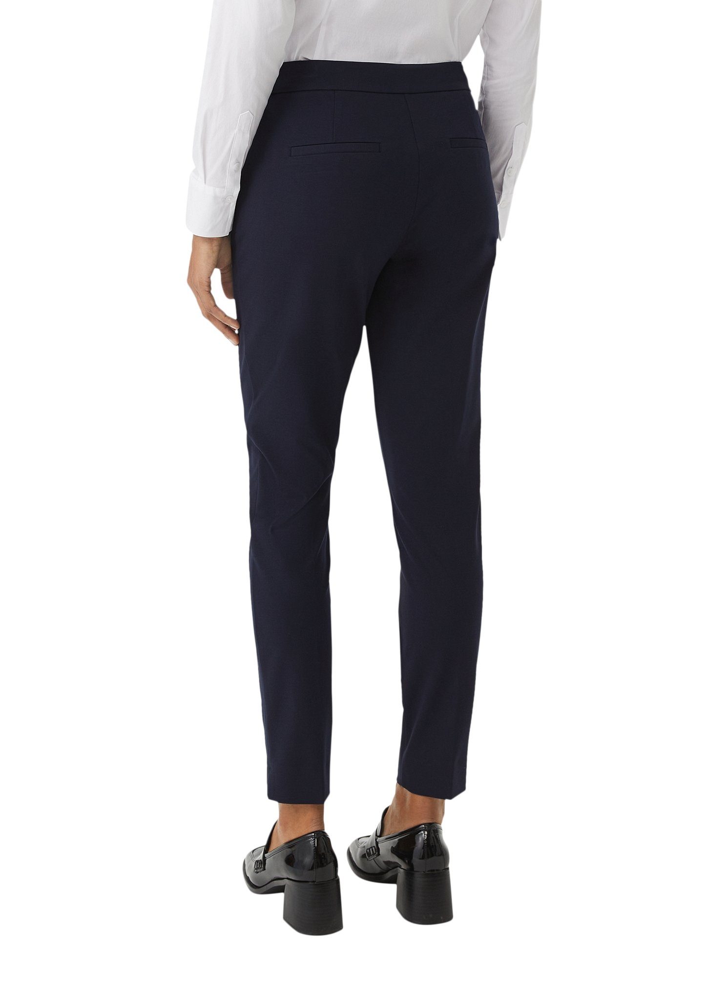 comma Anzughose mit Viskose und Slim fit günstig online kaufen