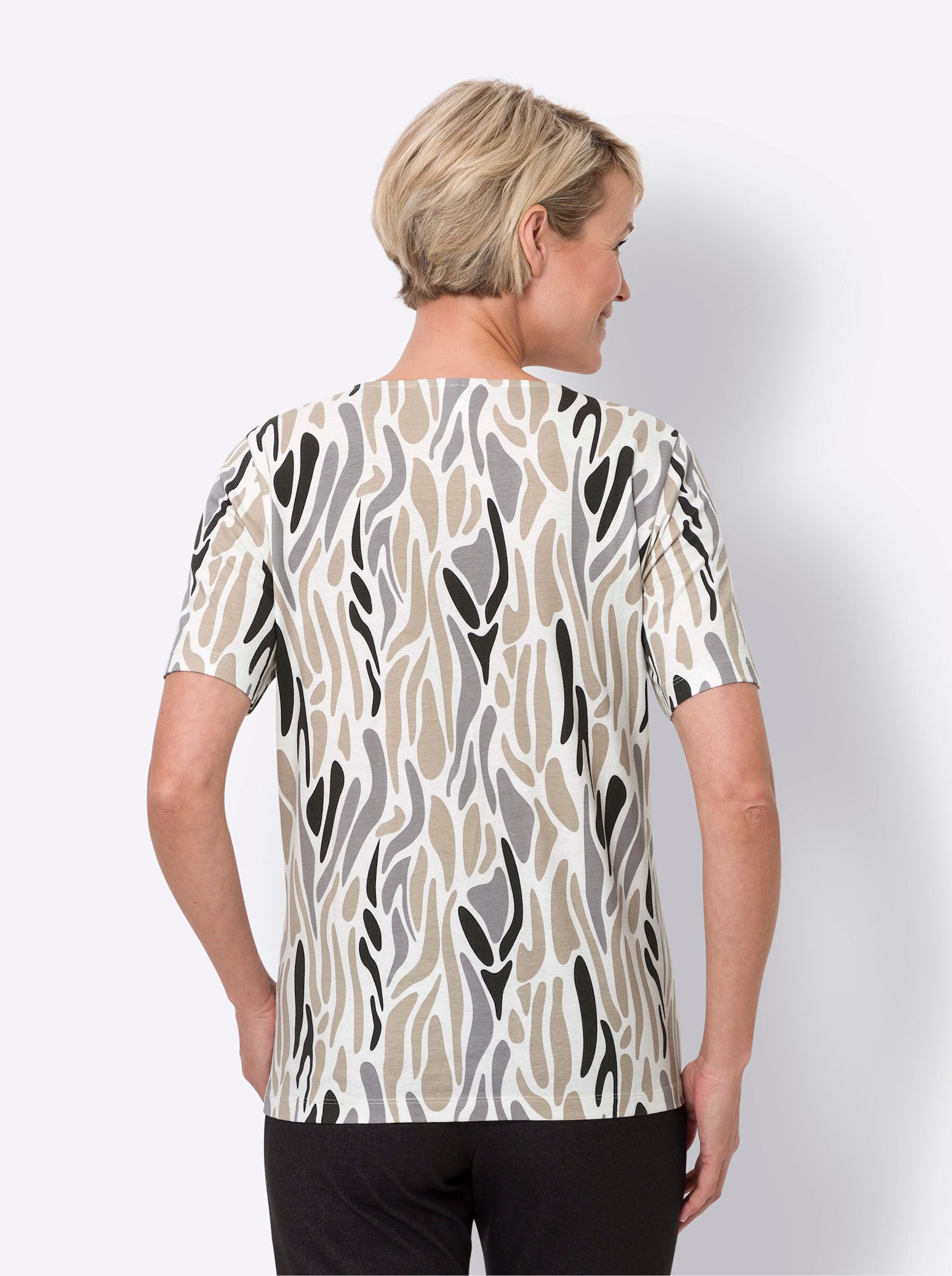 Sieh an! T-Shirt Rundhals-Shirt Kurzarm günstig online kaufen