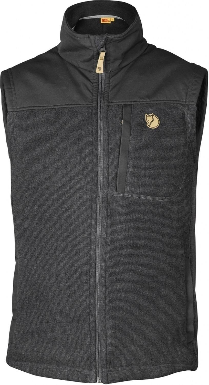 Fjällräven Fleeceweste Fjällräven Herren Buck Fleece Graphite Vest