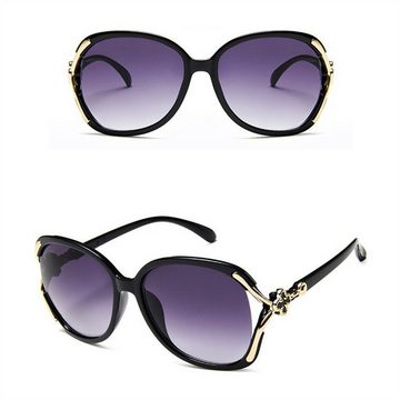 RefinedFlare Sonnenbrille Modische,hohle,vierblättrige Kleeblatt-Sonnenbrille mit großem Rahmen (1-St)