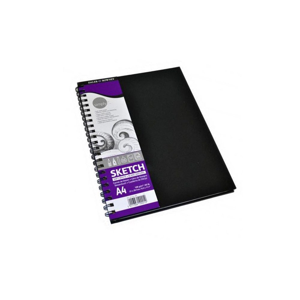 LYRA Skizzenbuch simply Skizzenbuch Spiralbindung 54 Blatt DIN A4