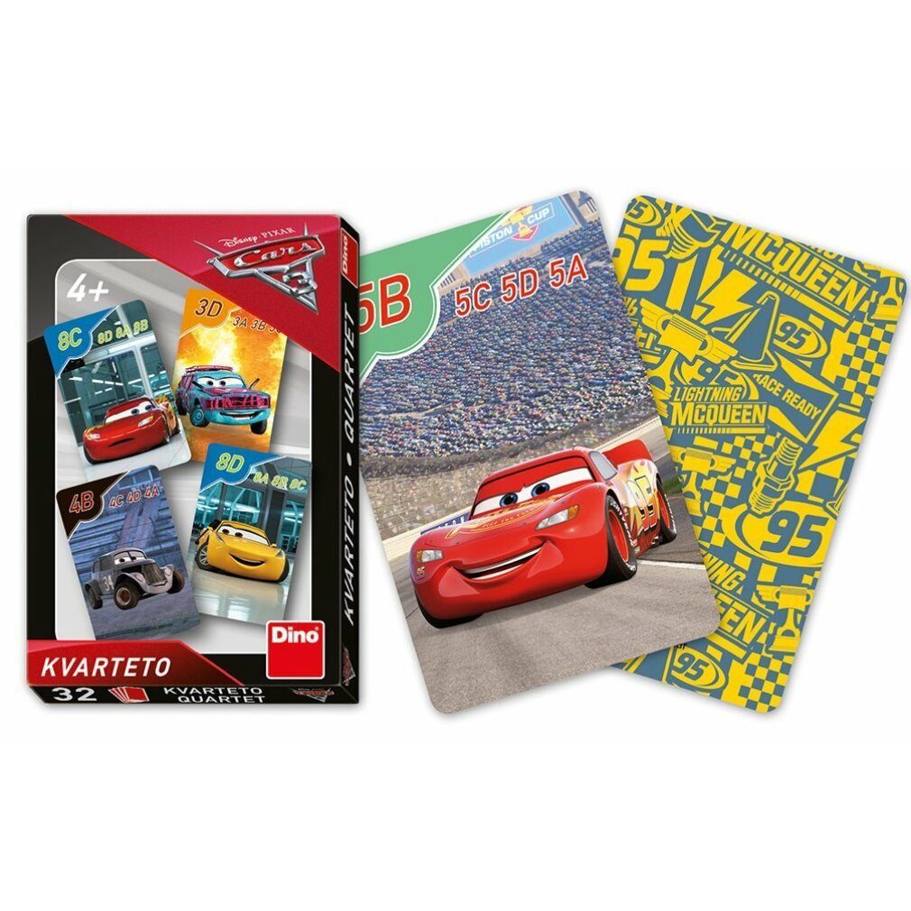 Dino Spiel DINO Quartett Autos 3