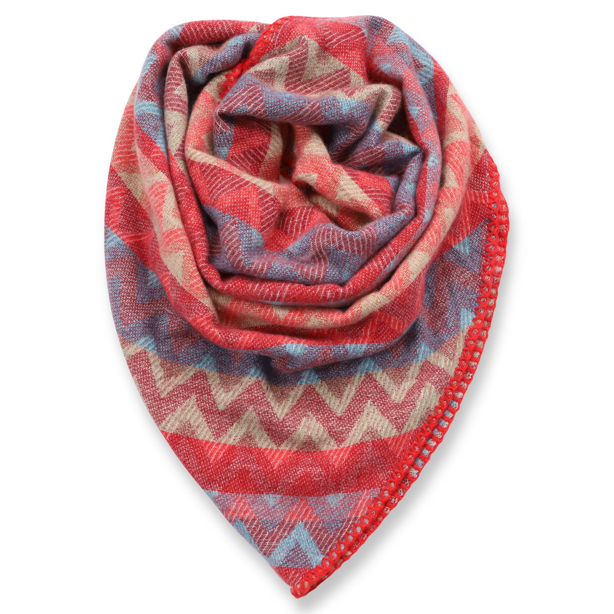 malito more than fashion Modeschal S608, langer gemusterter XXL Dreieckssch günstig online kaufen