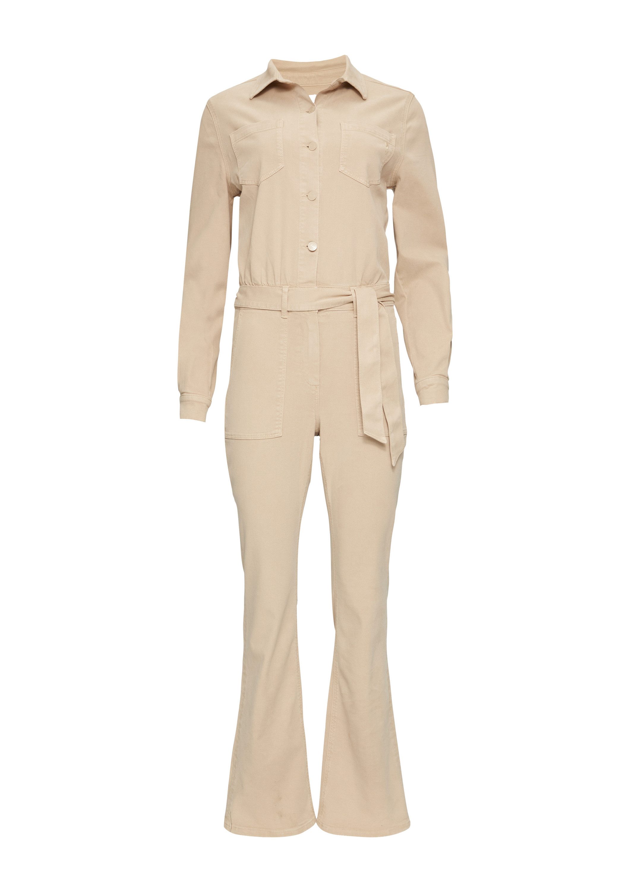 comma Jumpsuit Overall Jumpsuit mit Flared günstig online kaufen
