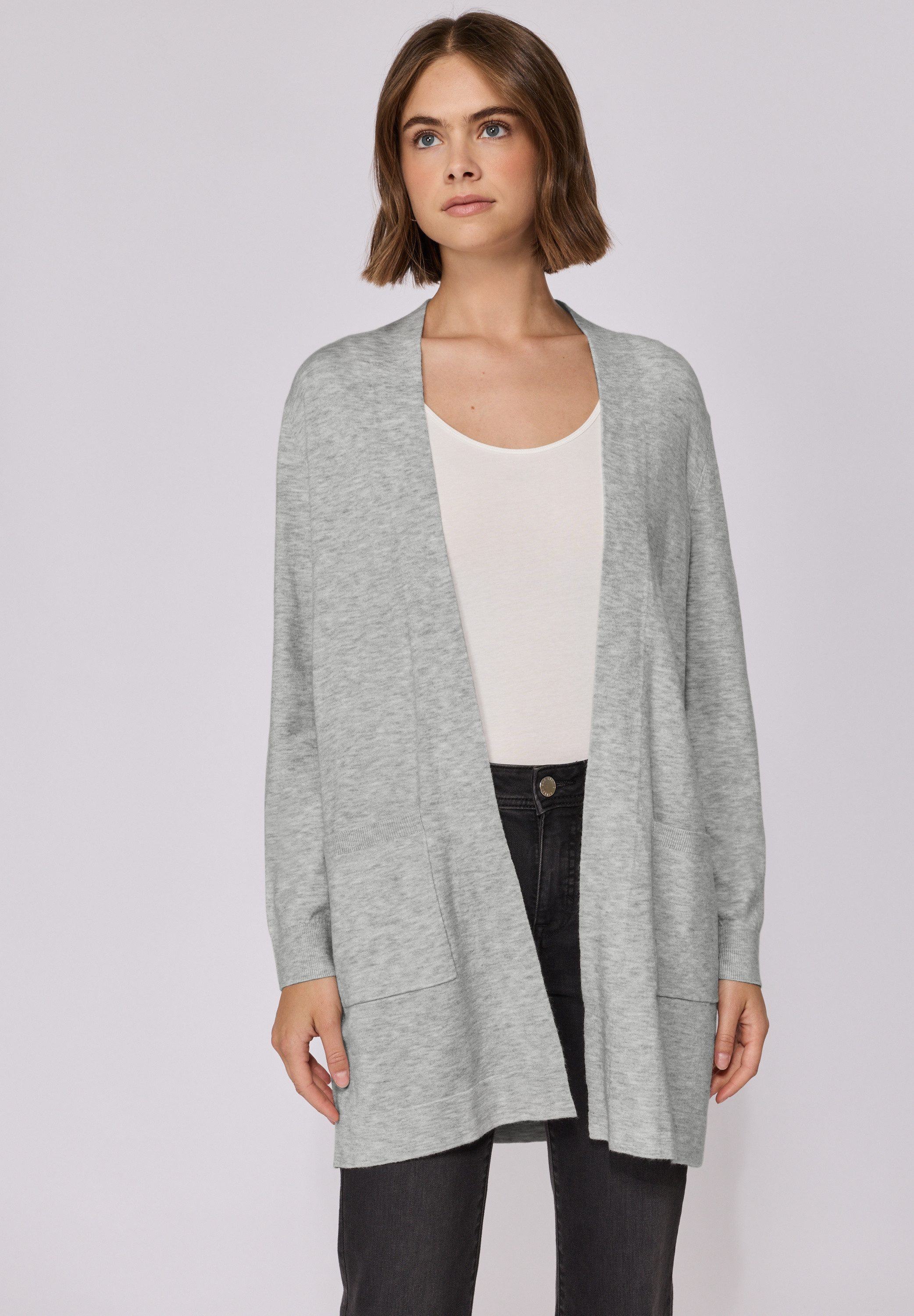 STREET ONE STUDIO Longstrickjacke aus softem günstig online kaufen