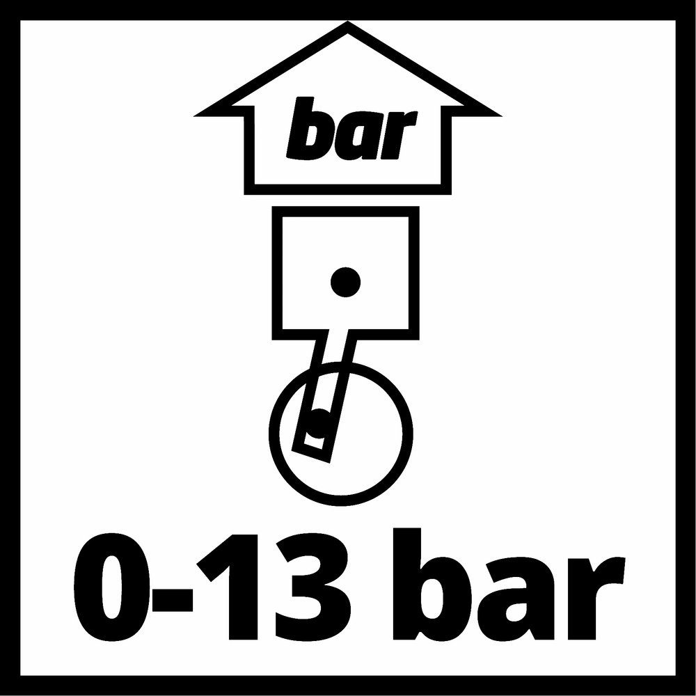 Einhell Druckluftgeräte-Set Einhell Druckluft-Reifenfüller 13 bar – Bild 4 von 5