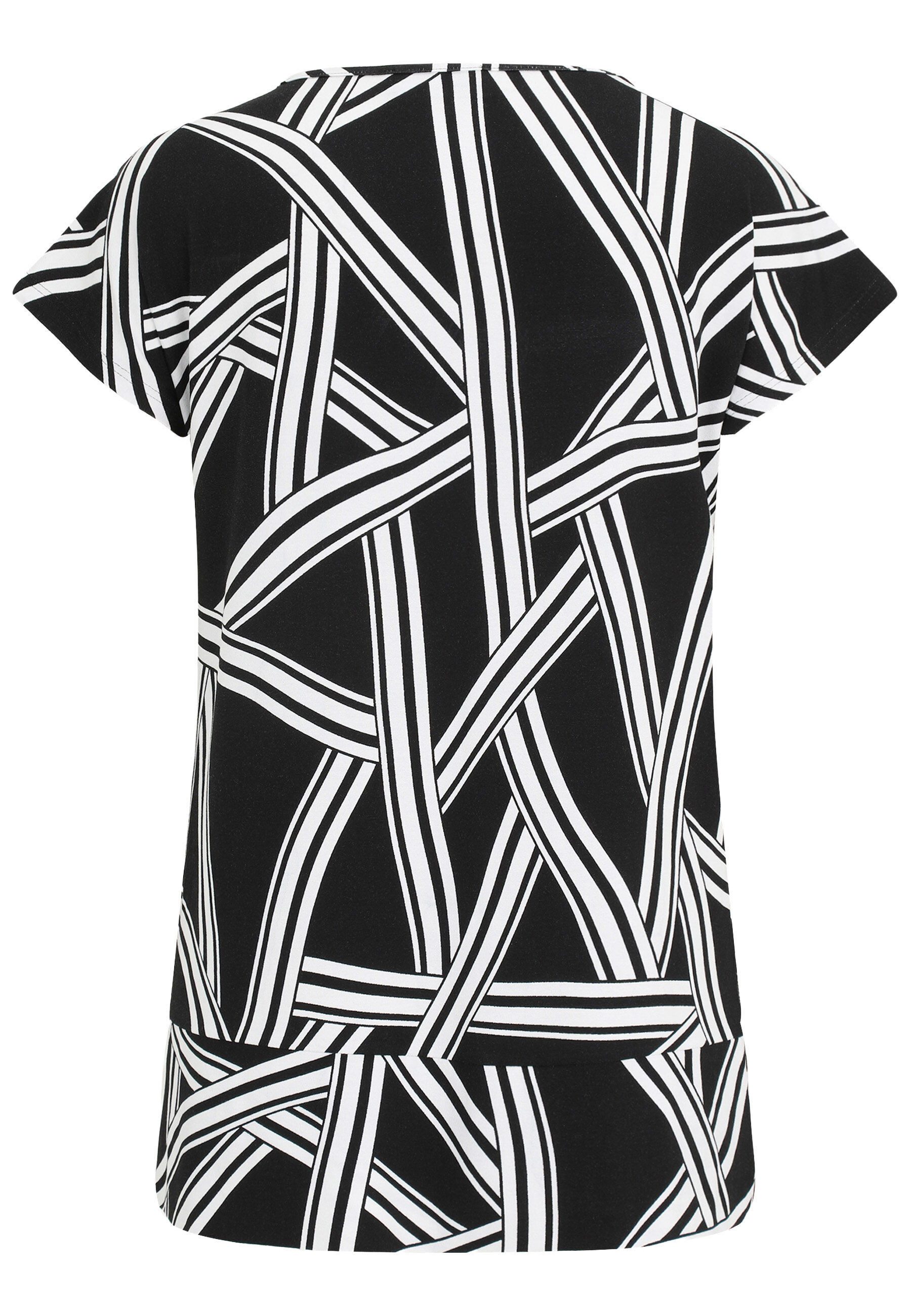 Doris Streich Rundhalsshirt (1-tlg) mit Grafik-Muster