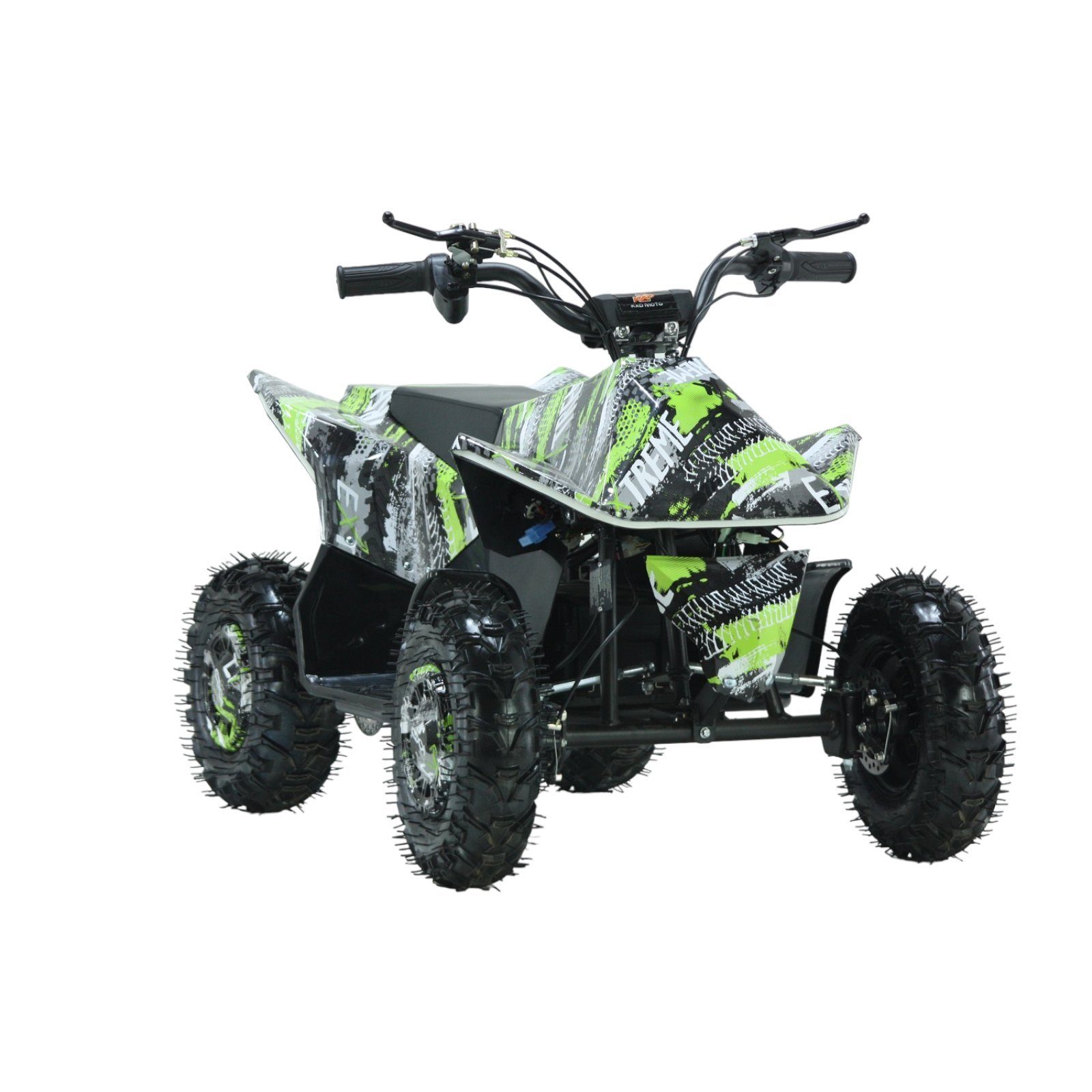 KXD E-Quad Electric Cyber ​​Quad Miniquad 500W 36V Pocketquad Children's Quad ATV M2 Green