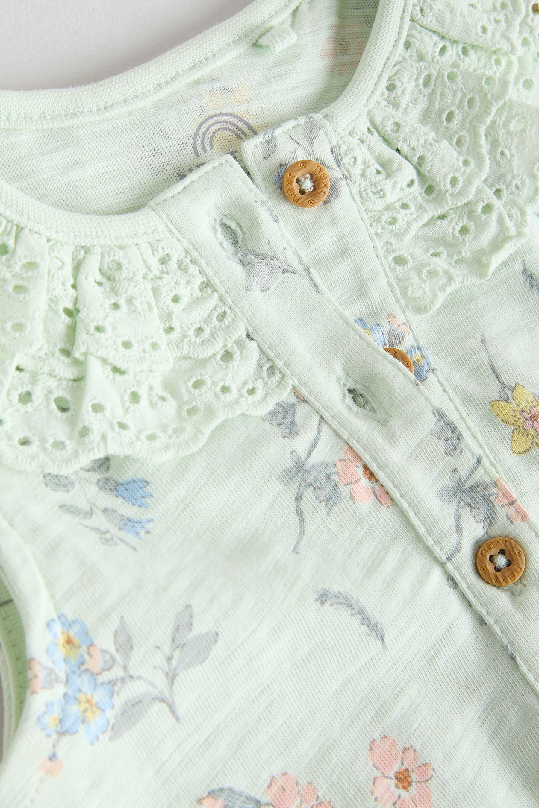 Next Strampler 2er-Pack Baby-Strampler aus Baumwolle mit Print (3-tlg)