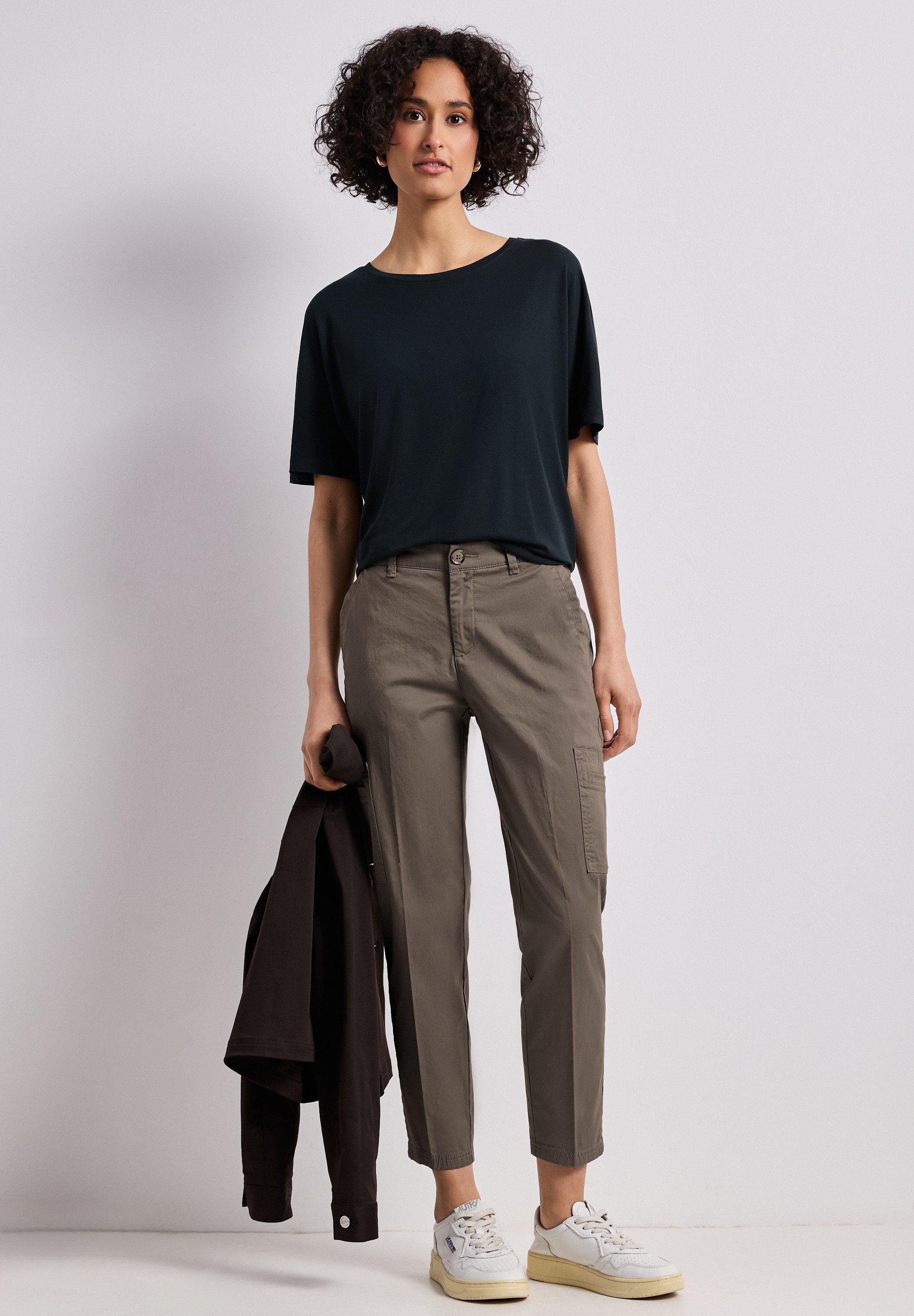 STREET ONE Chinohose Middle Waist