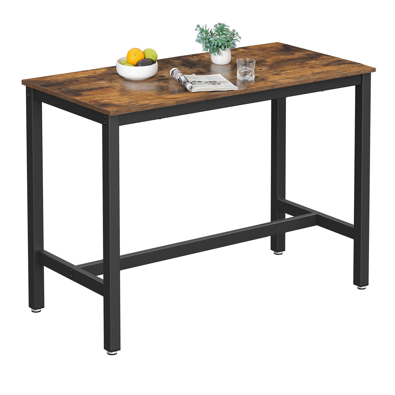 VASAGLE Bartisch Küchentisch, Metallgestell, verschiedene Größen günstig online kaufen