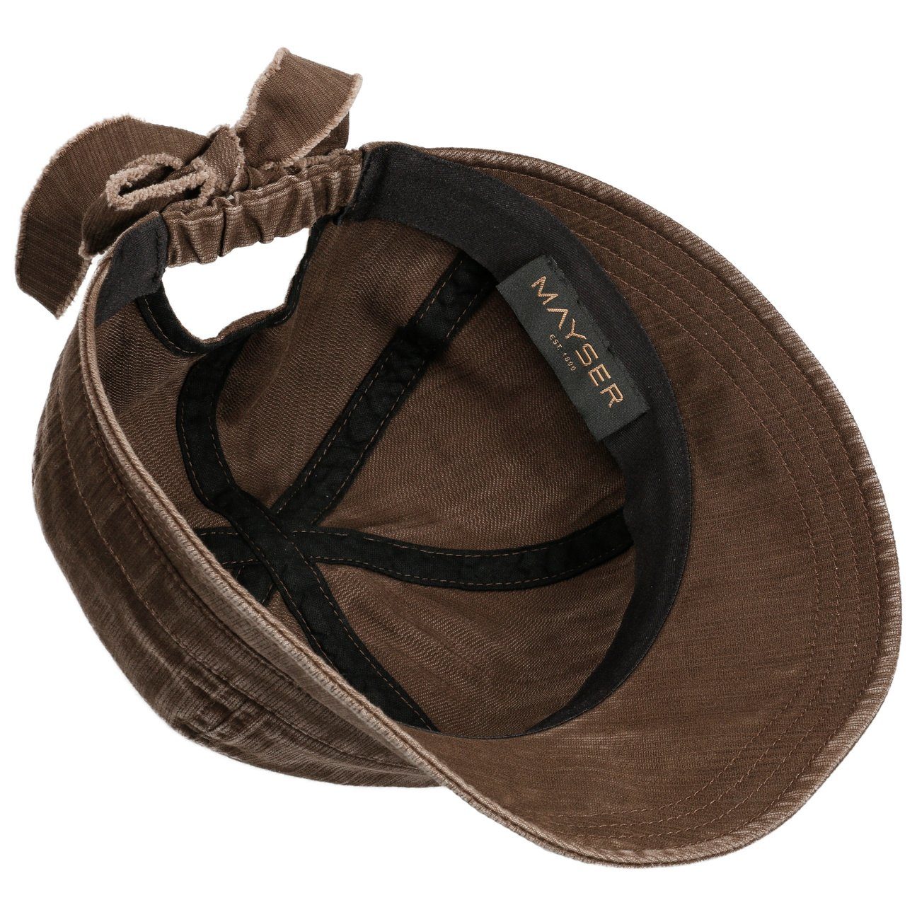 Mayser Visor (1-St) Damenvisor mit Schirm, Made in the EU