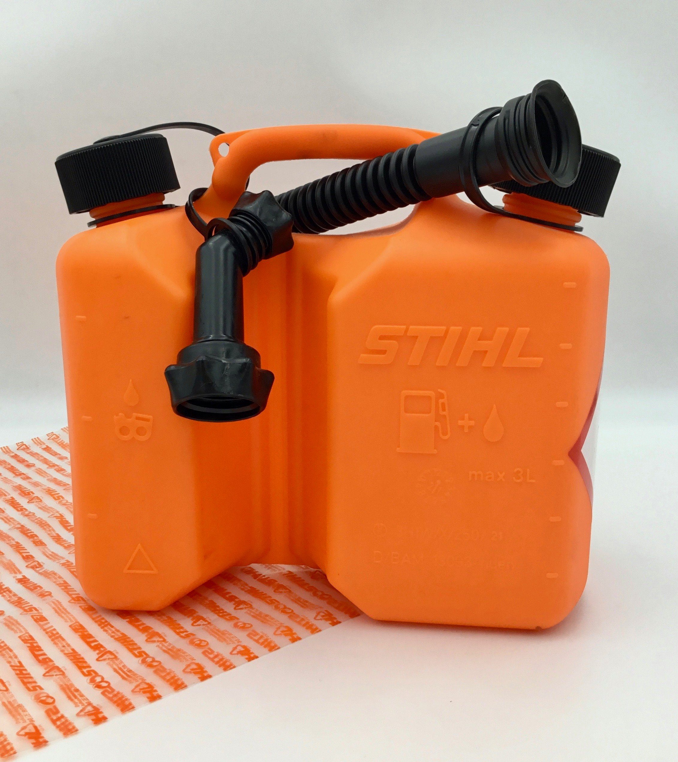 STIHL Benzinkanister Kombi-Kanister Standard orange 3/1,5 Liter Doppelkanister 00008810124 (STIHL Kombi-Kanister Standard orange 3 / 1,5 Liter Doppelkanister 00008810124)