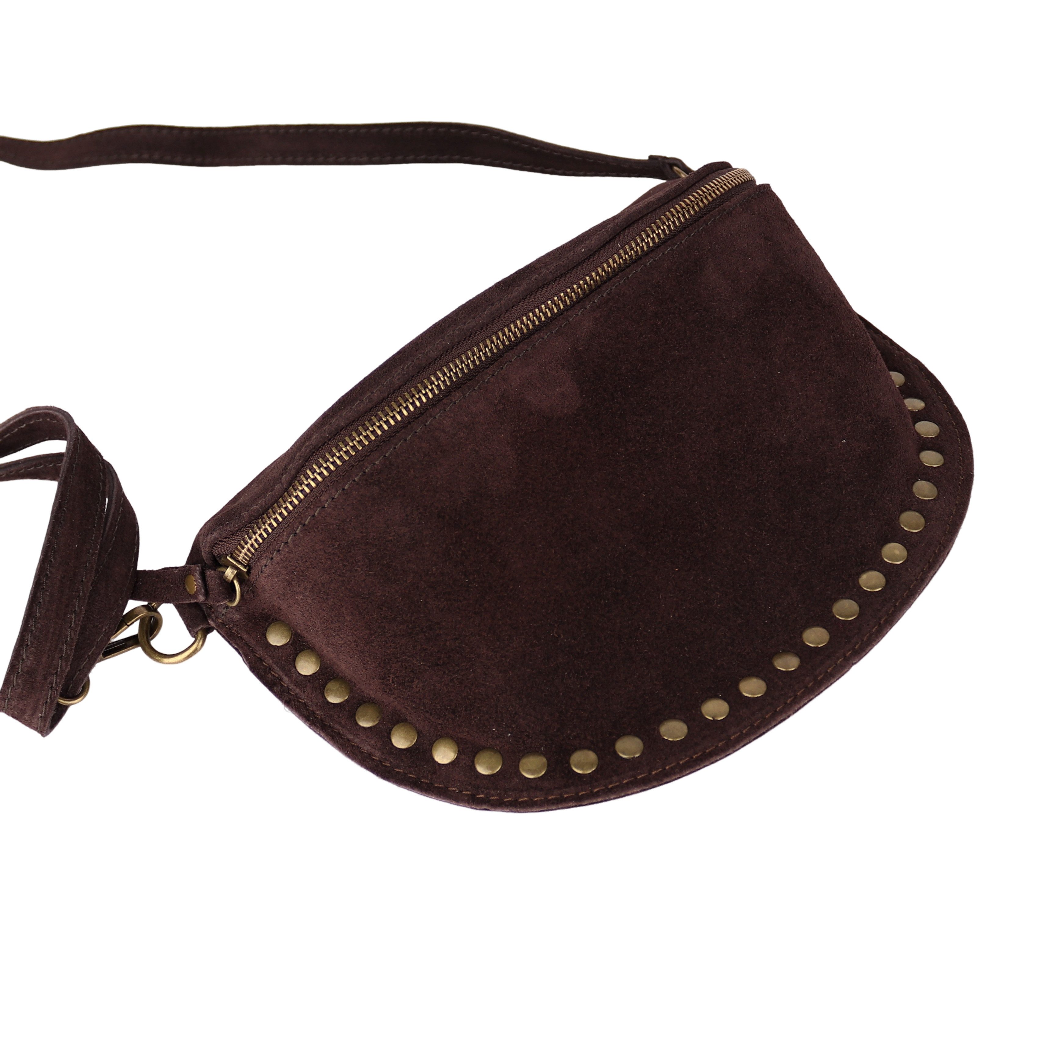 MIRROSI Bauchtasche Damen, Echtleder, Leder, Made in Italy, Umhängetasche, günstig online kaufen