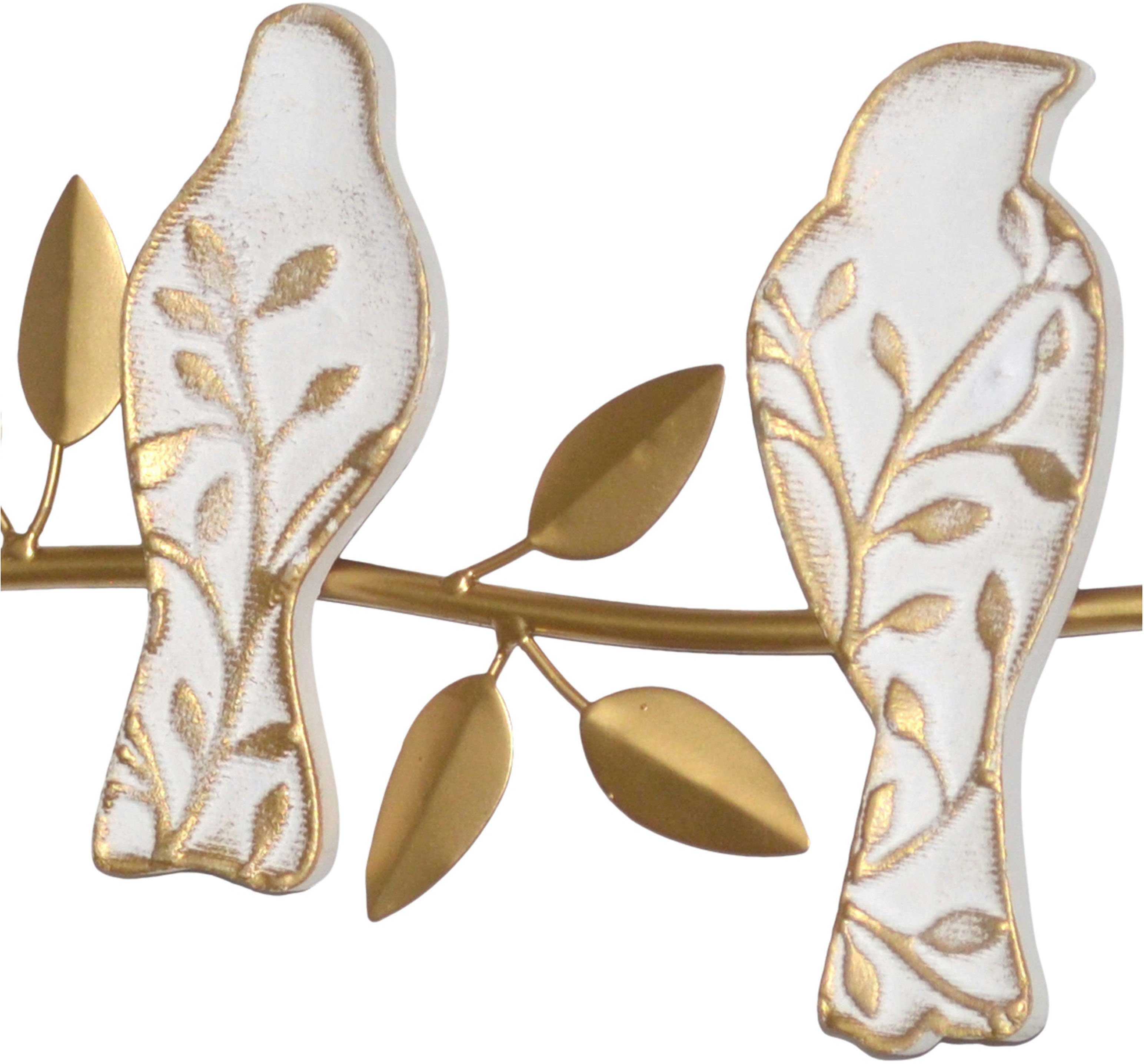 HOFMANN LIVING AND MORE Wanddekoobjekt Wanddekoration (1 St), Material-Mix günstig online kaufen