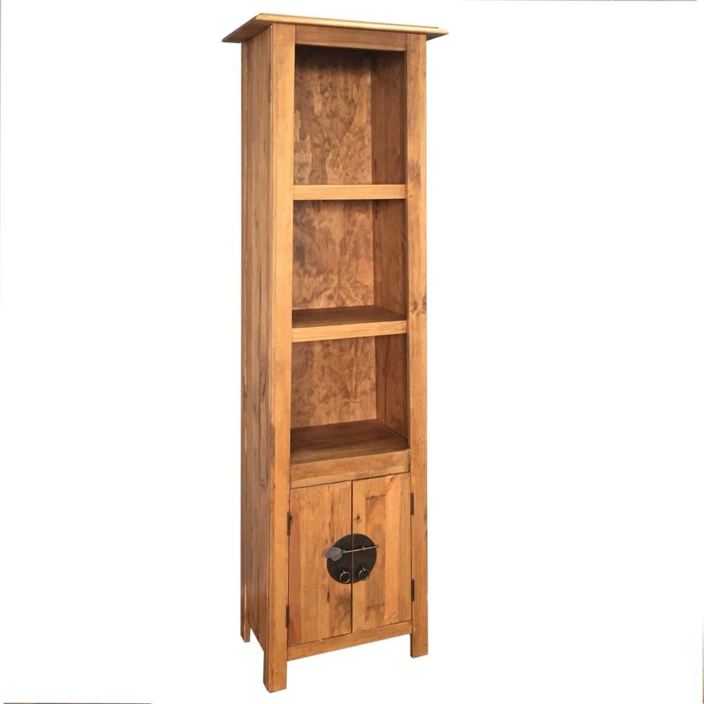 vidaXL Badregal Badezimmer Regal Handtuchregal Recyceltes Kiefernholz 48x32x170 cm