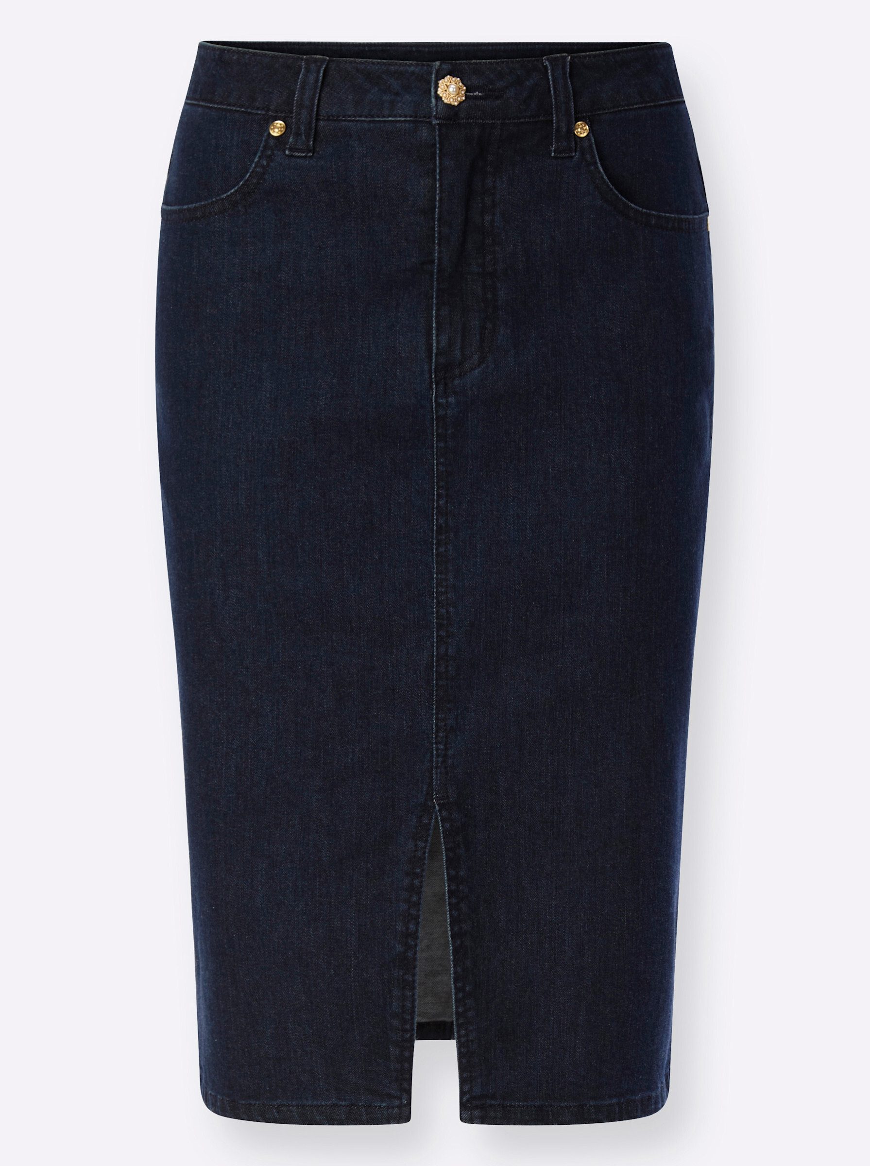 heine A-Linien-Rock Jeans-Rock