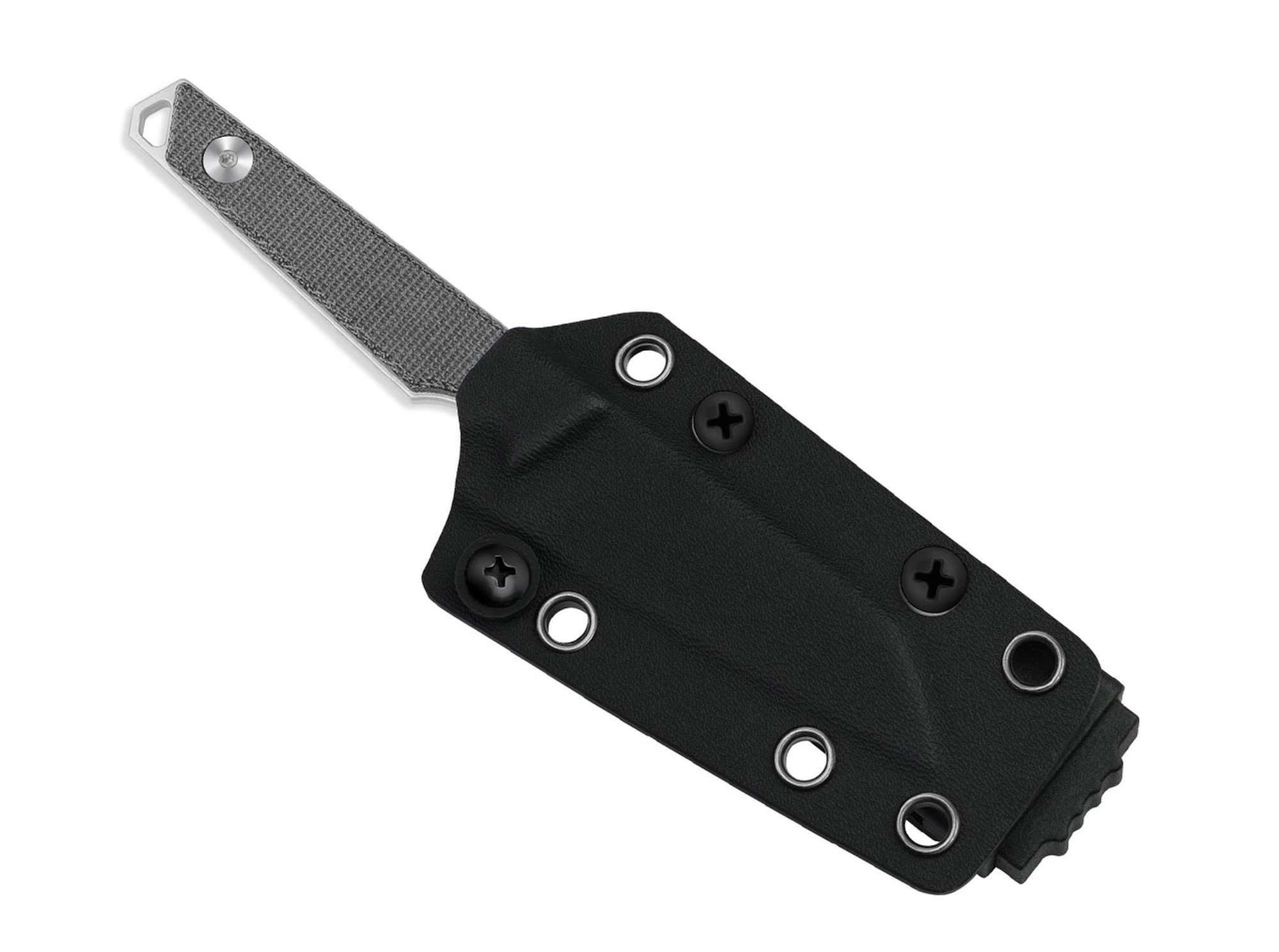 Kizer Taschenmesser Kizer Phasmids AEB-L Black Micarta