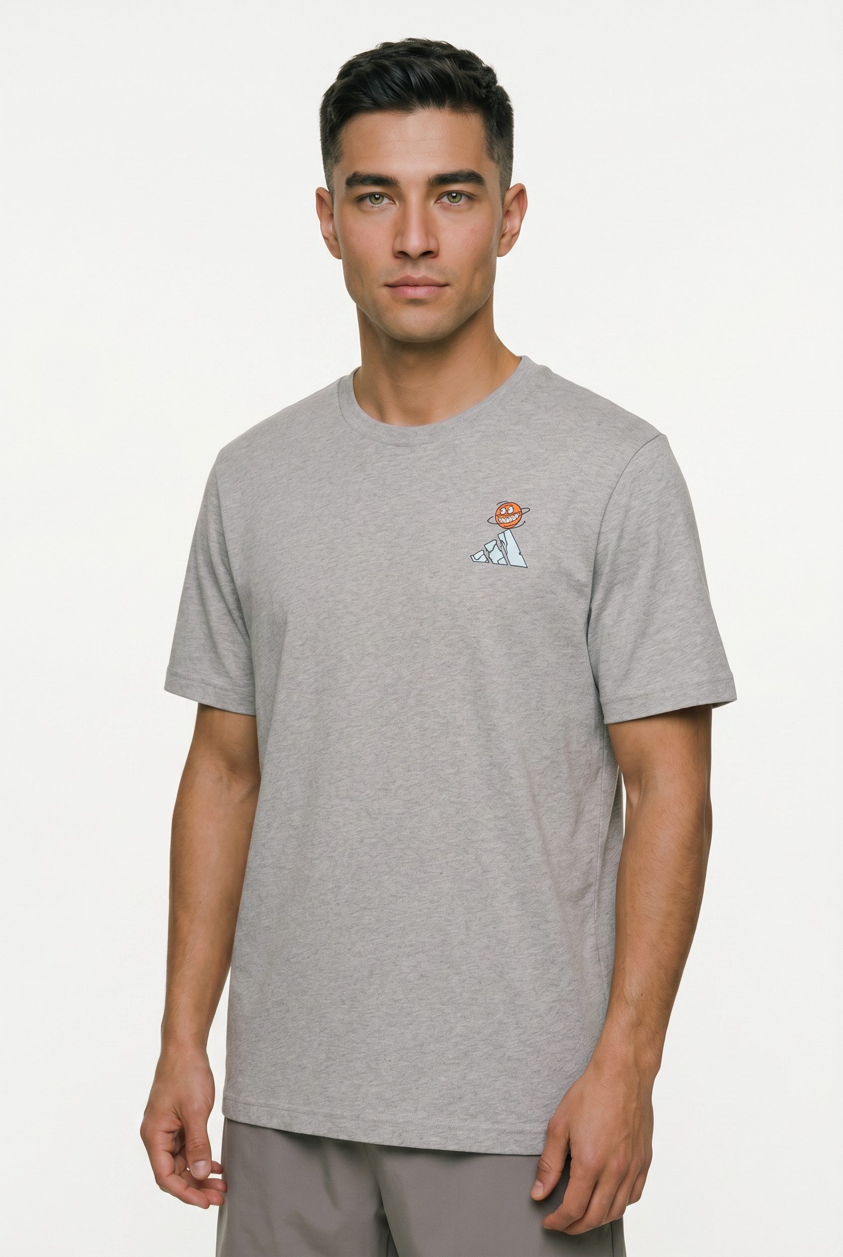 adidas Sportswear T-Shirt M ED T für Erwachsene, mit sportlichem Stil, ohne Verschluss, aus Baumwolle