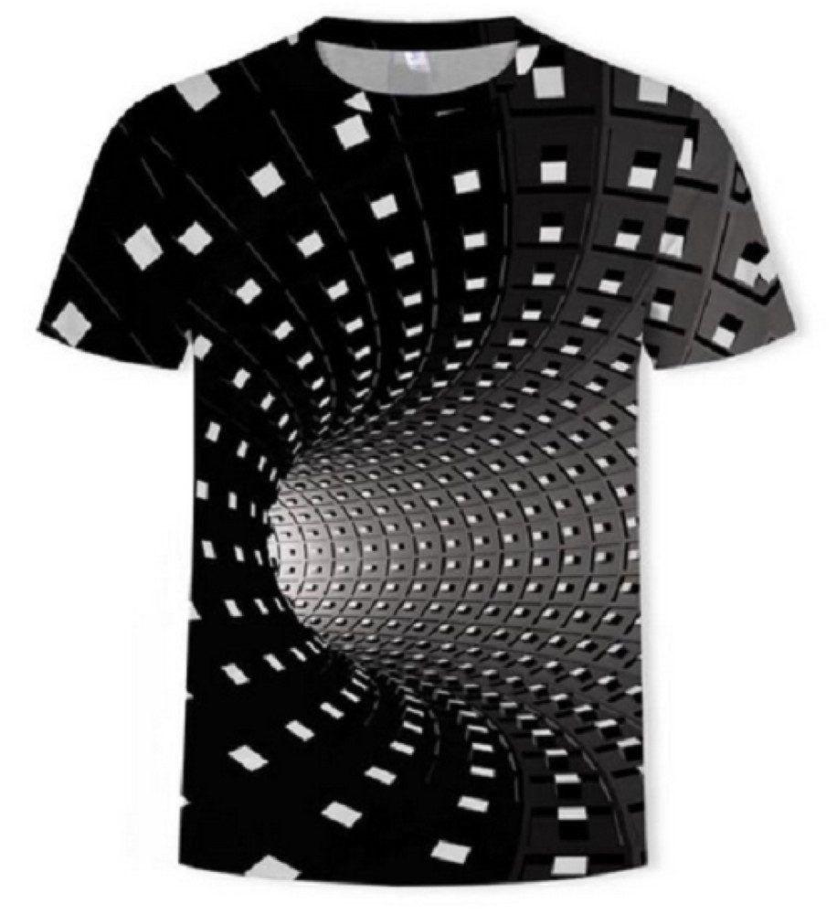 T-Shirt 3D-Druck T-Shirt (Unisex/rundhals) - Atmungsaktiv / Sport + Freizeit