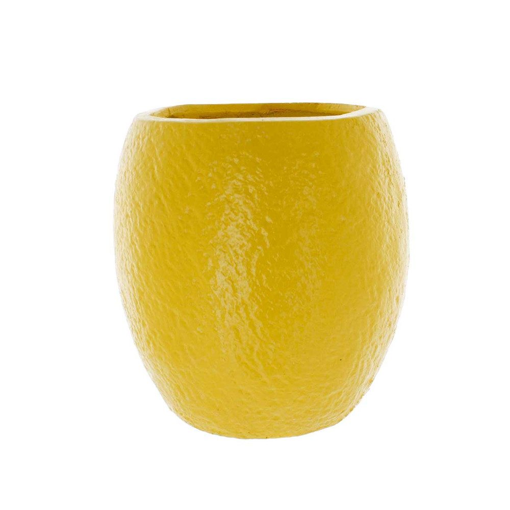 MICA Blumentopf Blumentopf - Zitrone - gelb - ca. 31 x 31 x 31 cm günstig online kaufen