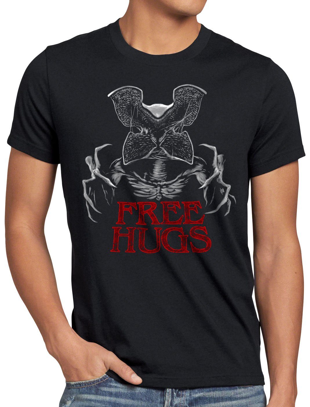 style3 T-Shirt Demogorgon Hug stranger things monster eleven dämon ...