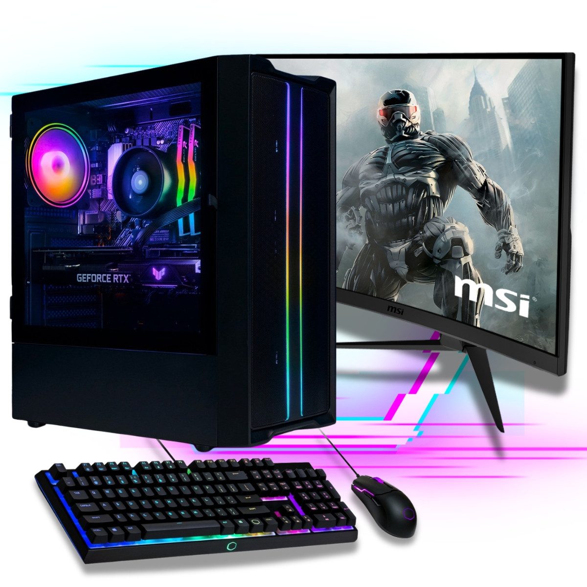 AMD Ryzen 7 Set Gaming-PC-Komplettsystem