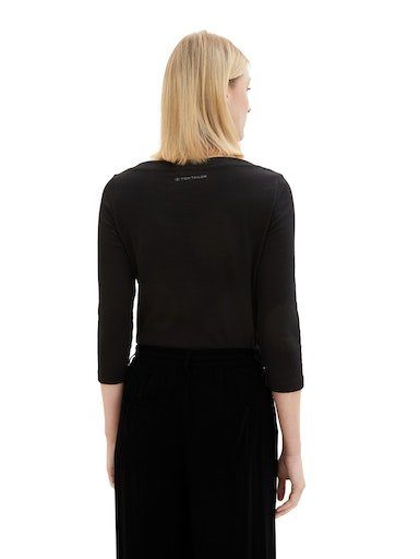 TOM TAILOR 3/4-Arm-Shirt mit kurzer Ärmellänge