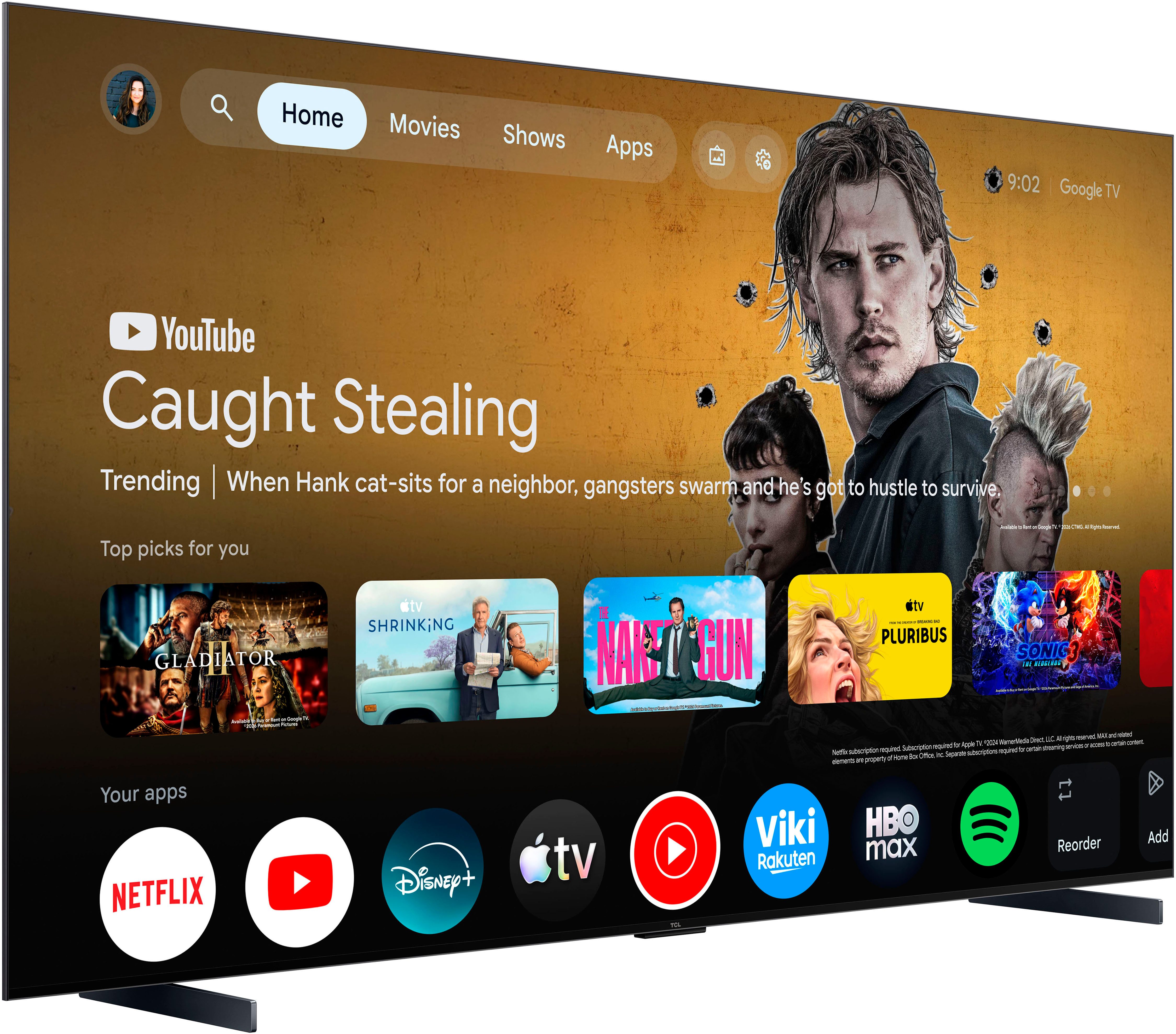 TCL 98RM7LX1 Mini-LED-Fernseher (248 cm/98 Zoll, 4K Ultra HD, Google TV)