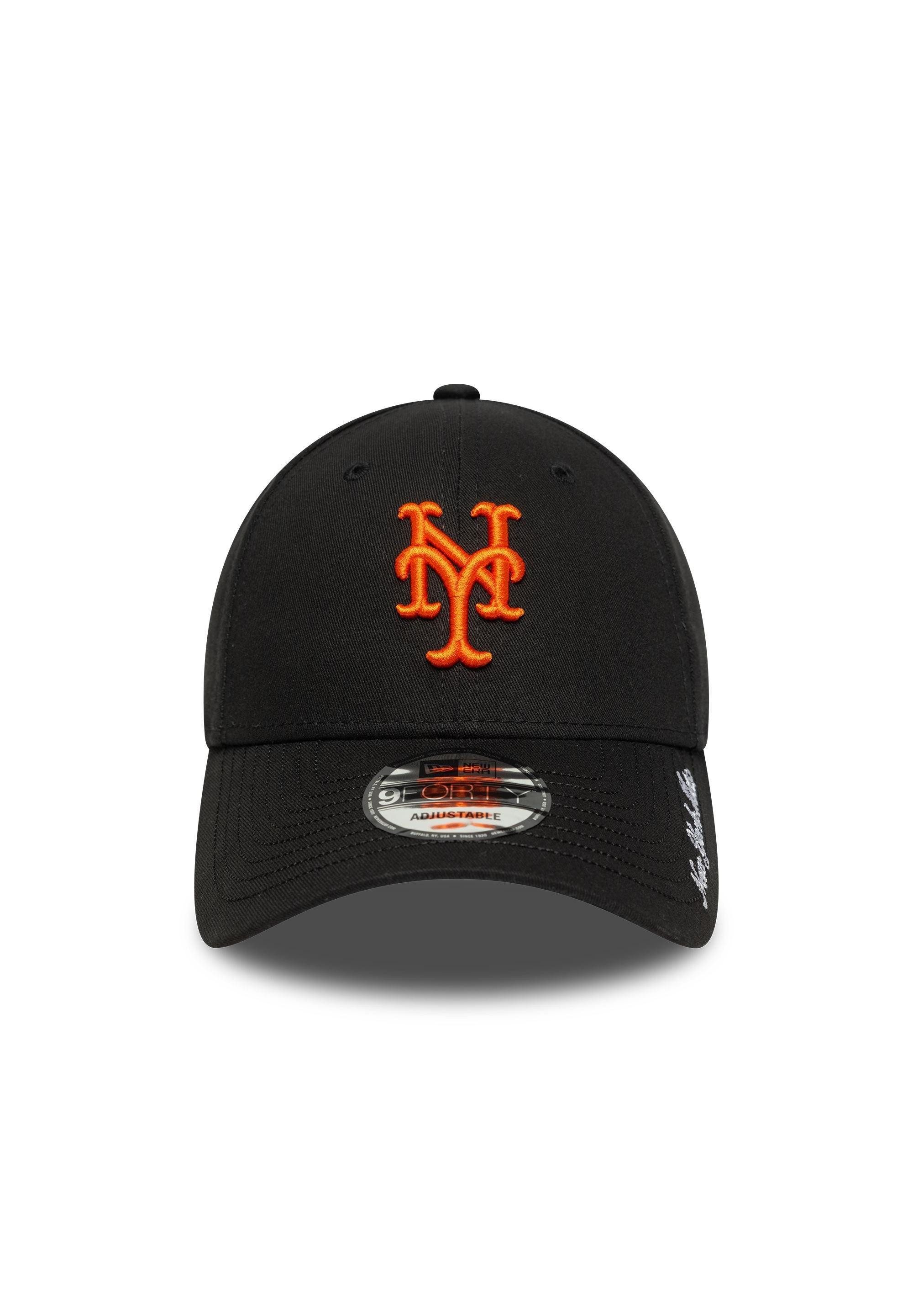 New Era Baseball Cap New York Mets MLB New Era Visor Script 9Forty Cap Schwarz (1-St)
