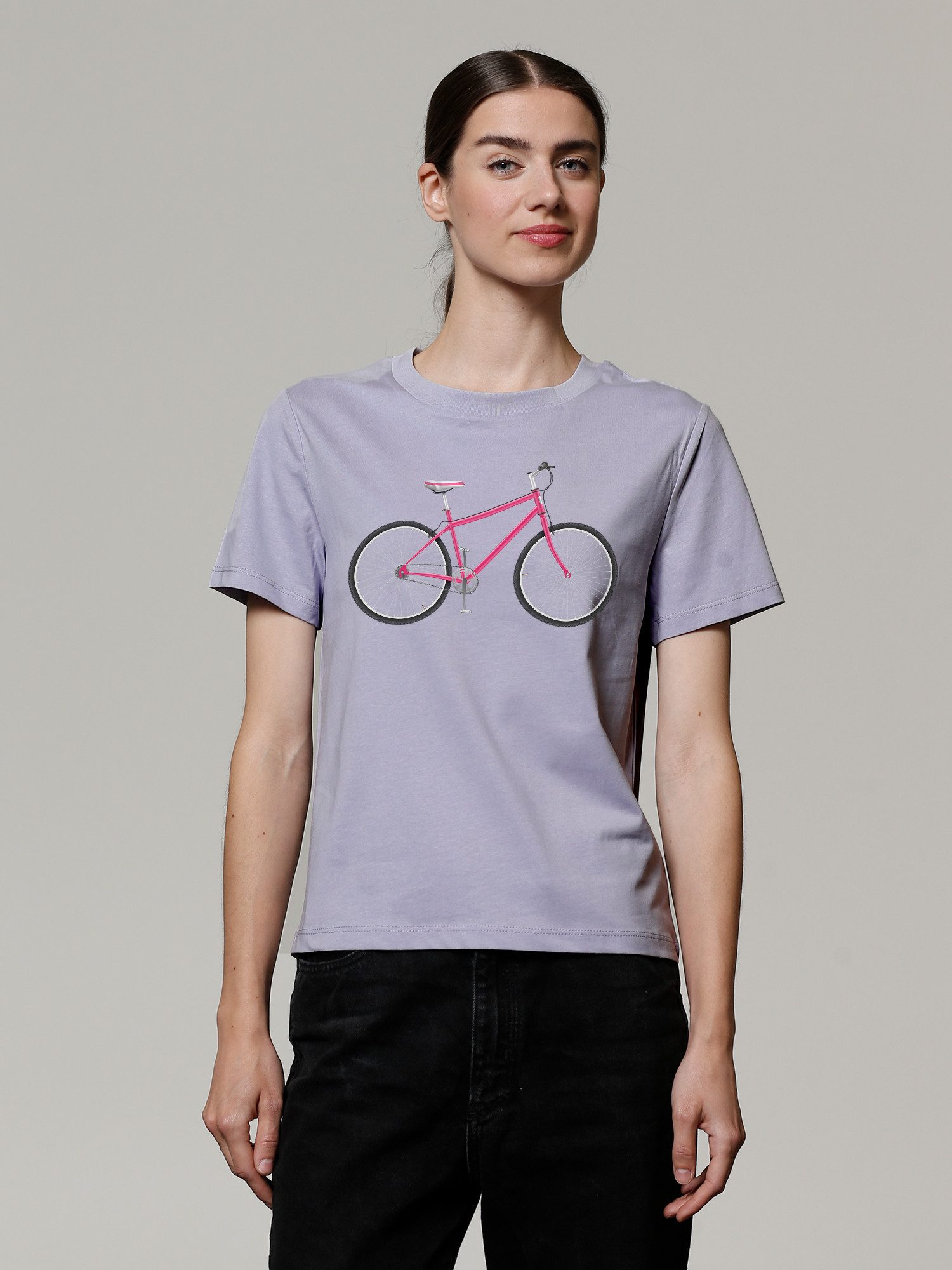 T-Shirt Pink Bike