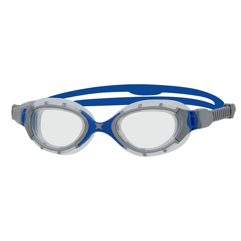 Zoggs Schwimmbrille Schwimmbrille Predator Flex 2.0, Ideal für das Schwimmen im Hallenbad sowie im Freiwasser