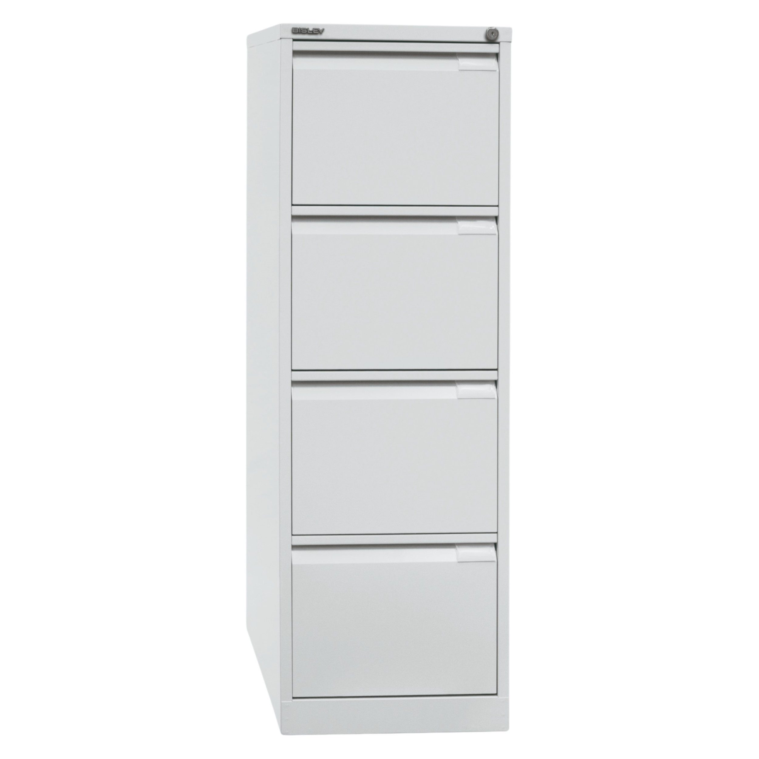 Bisley Hängeregisterschrank Hängeregistraturschrank Original in Lichtgrau - Maße: H 132 x B 41 x T 62 cm