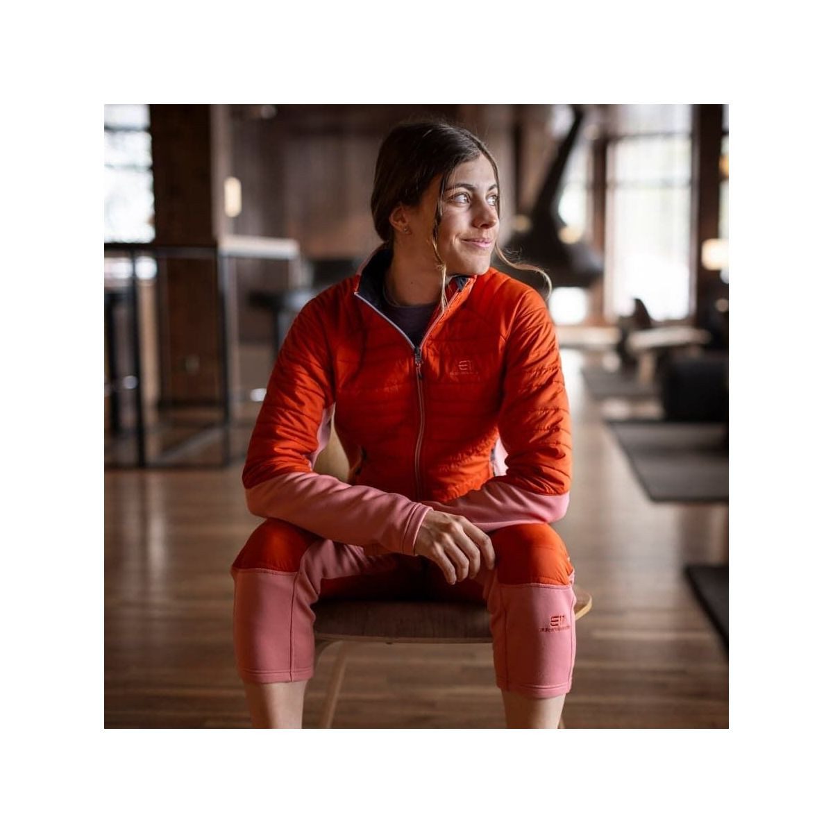 Elevenate Skihose Women Fusion Stretch Pants Technische Stretch-Fleece-Hose mit isolierten Abschnitten, ideal für